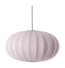  Strik med 76 oval pendellampe lyserosa