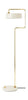Made By Hand Petite Machine Floor Lamp H: 108 Oyster White