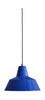  Workshop Suspension Lamp W3 Blue