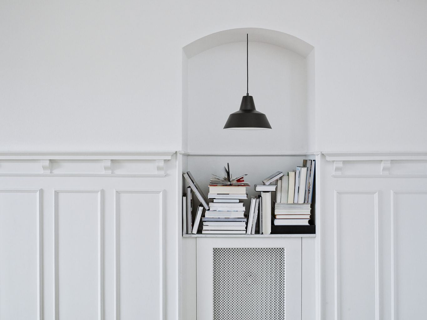 [product_category]-Made By Hand Workshop Suspension Lamp W3, Glossy Black-Made by Hand-5710780300102-W3 001SB-MAD-2
