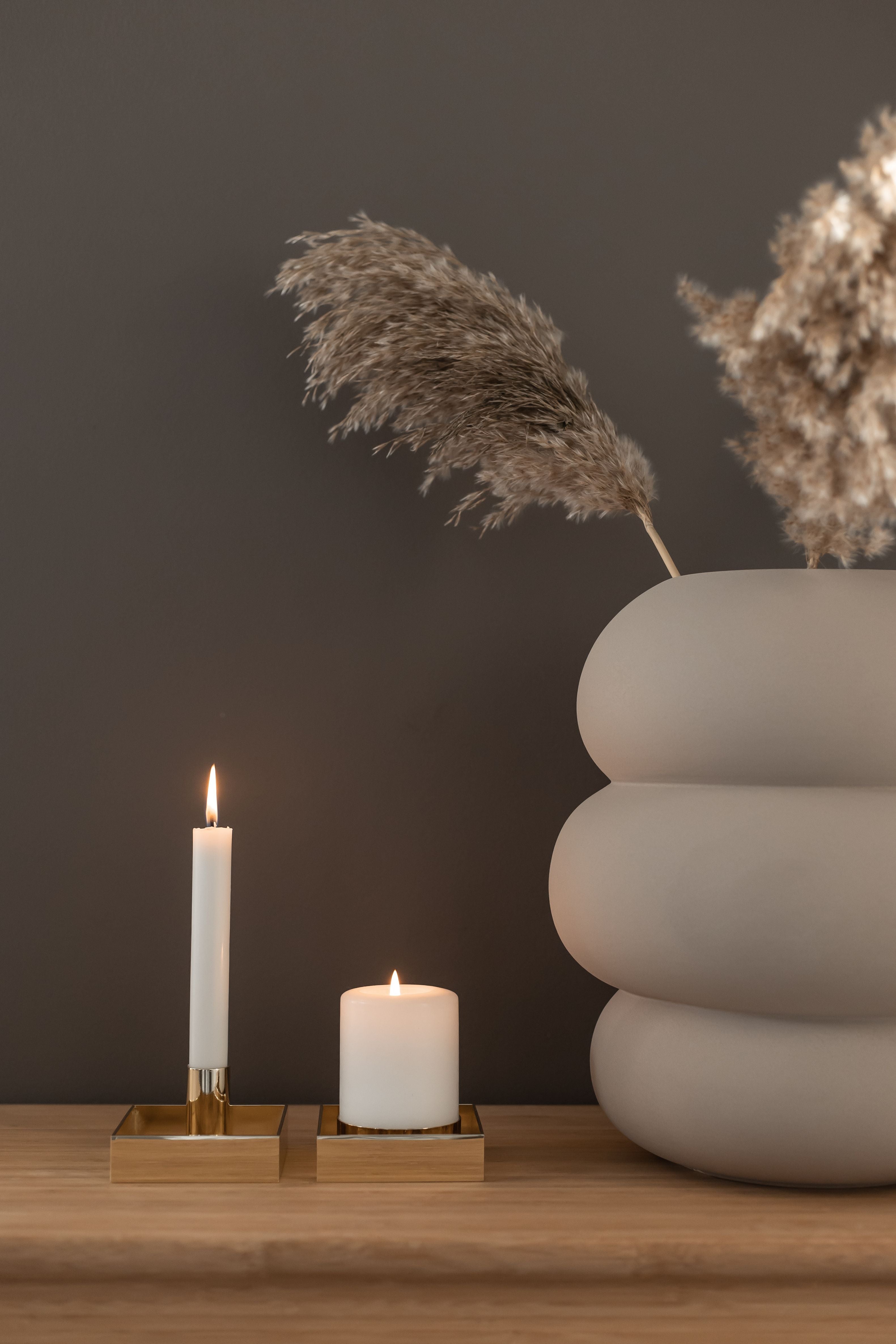 [product_category]-Malling Living Edge Candle Holder, Brass Polished-Malling Living-0758890458547-800300-MAL-31