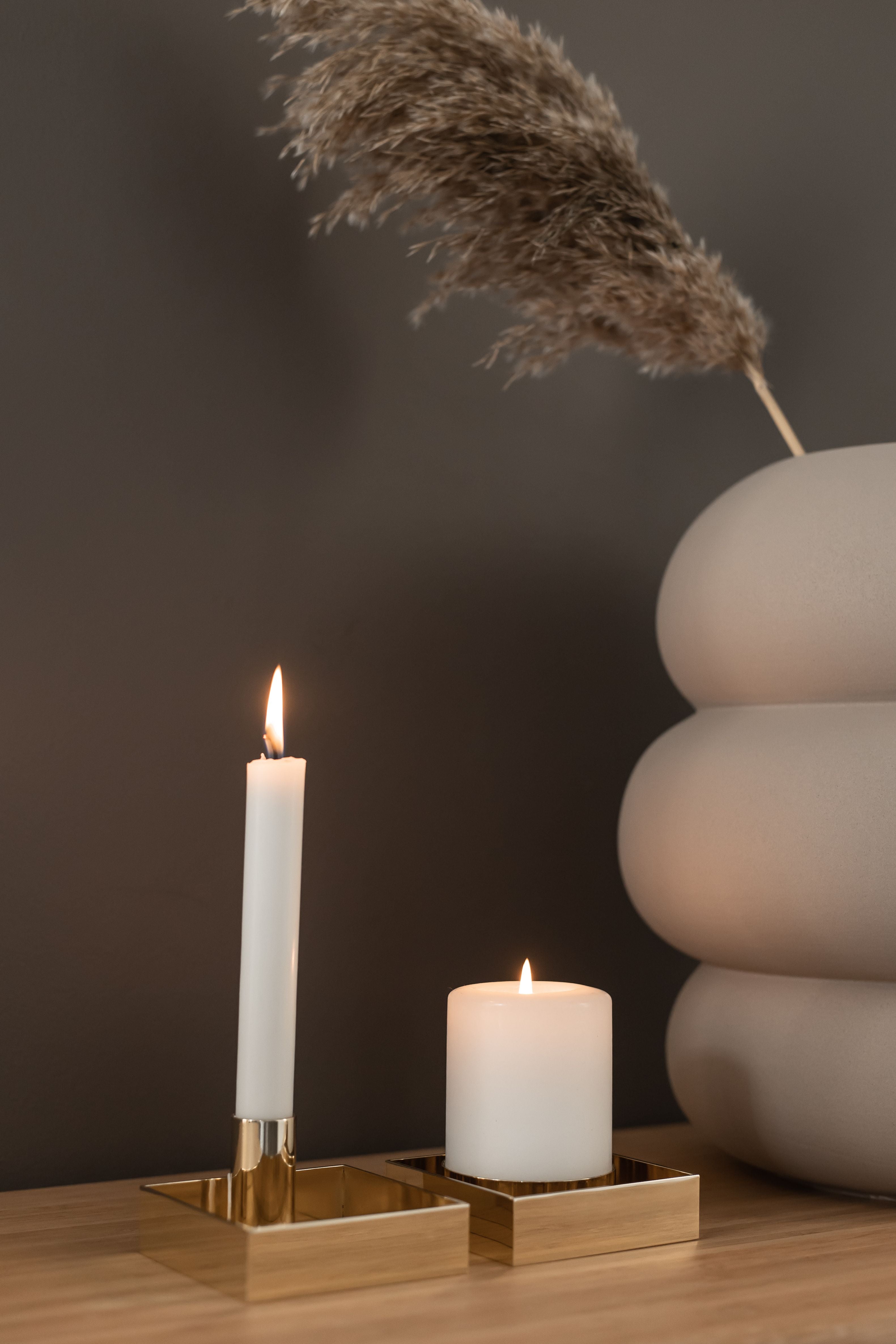 [product_category]-Malling Living Edge Candle Holder, Brass Polished-Malling Living-0758890458547-800300-MAL-32