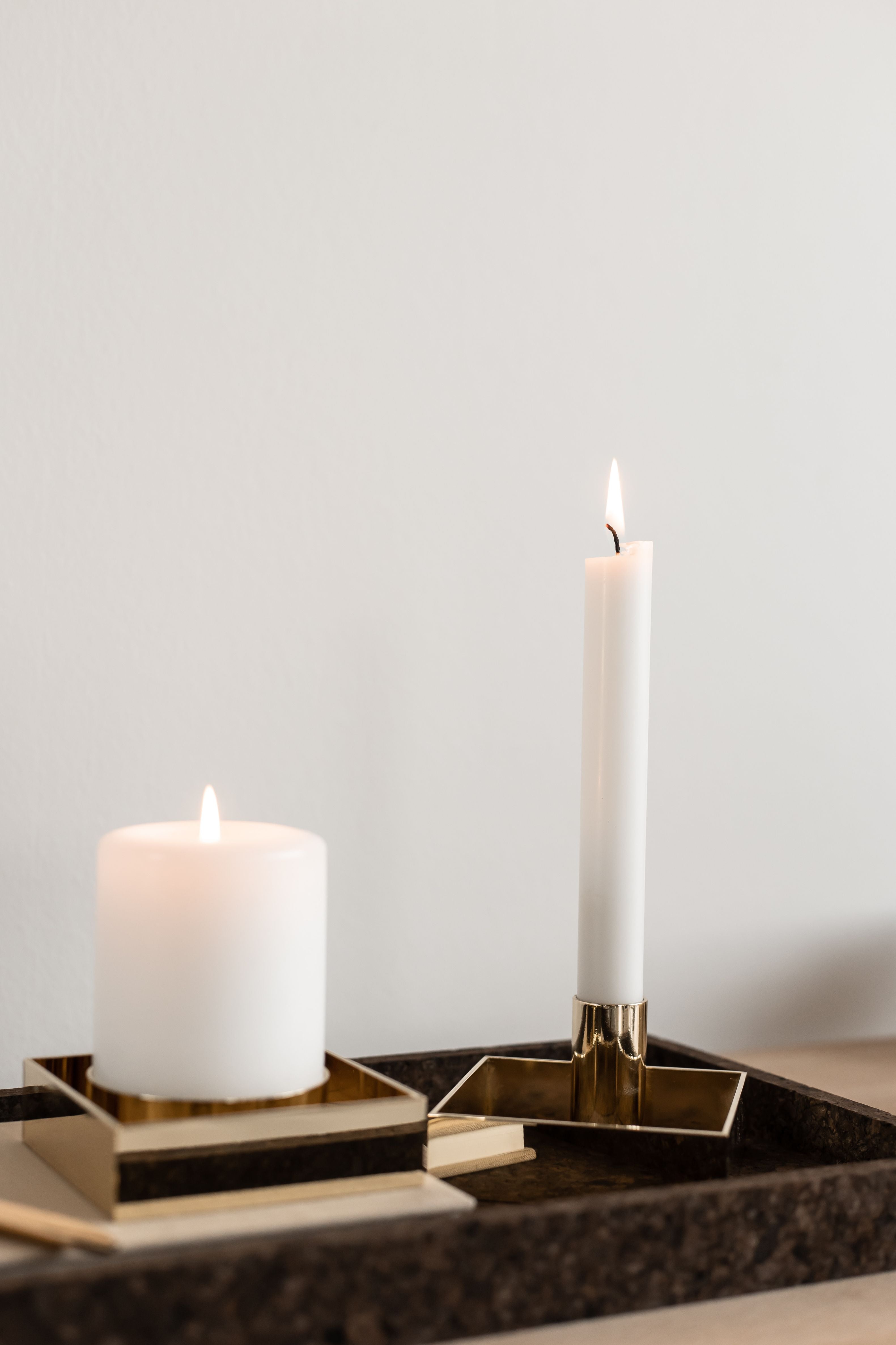 [product_category]-Malling Living Edge Candle Holder, Brass Polished-Malling Living-0758890458547-800300-MAL-41