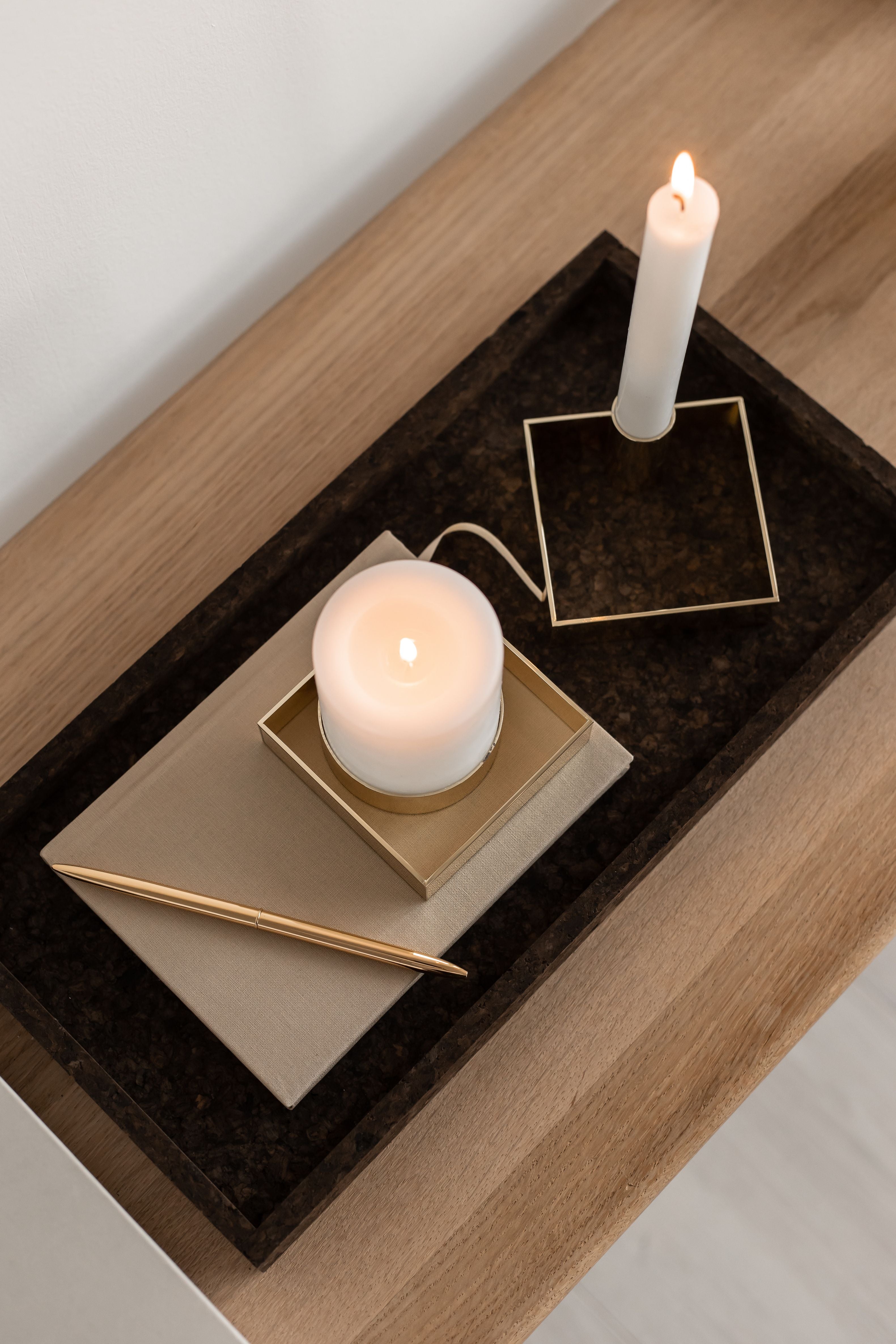 [product_category]-Malling Living Edge Candle Holder, Brass Polished-Malling Living-0758890458547-800300-MAL-42