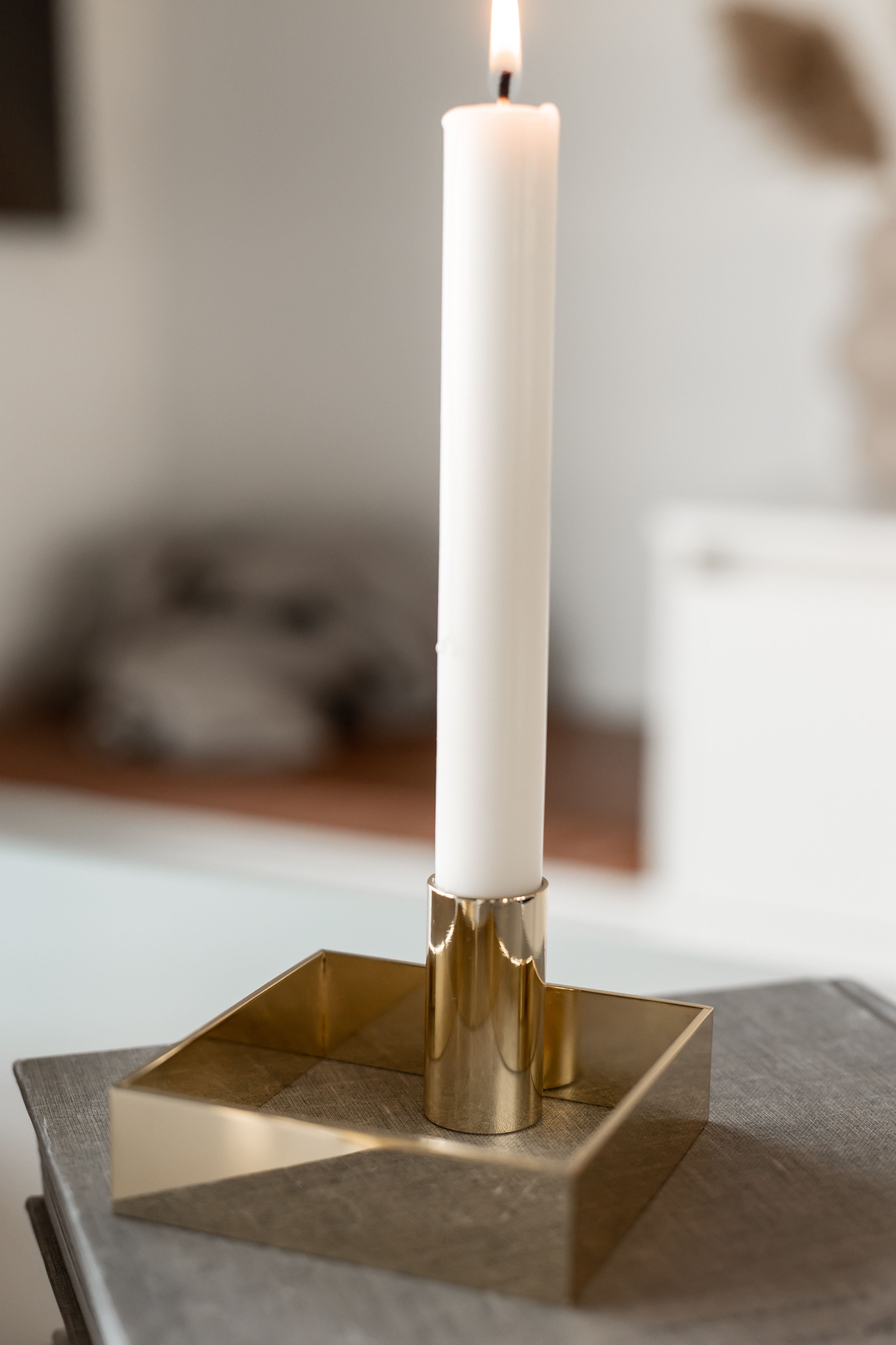[product_category]-Malling Living Edge Candle Holder, Brushed Brass-Malling Living-0612520456900-800301-MAL-14