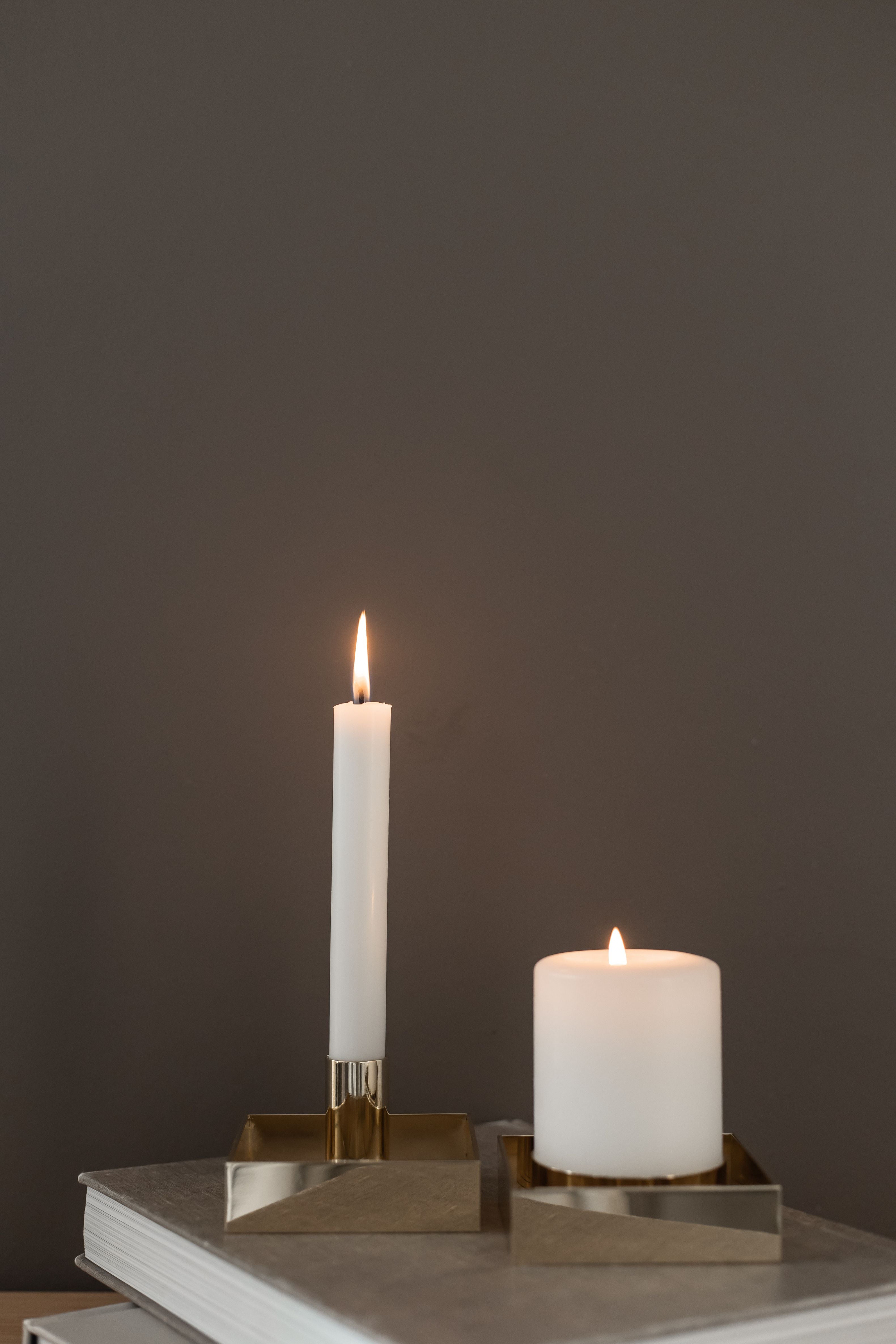 [product_category]-Malling Living Edge Candle Holder, Brushed Brass-Malling Living-0612520456900-800301-MAL-28