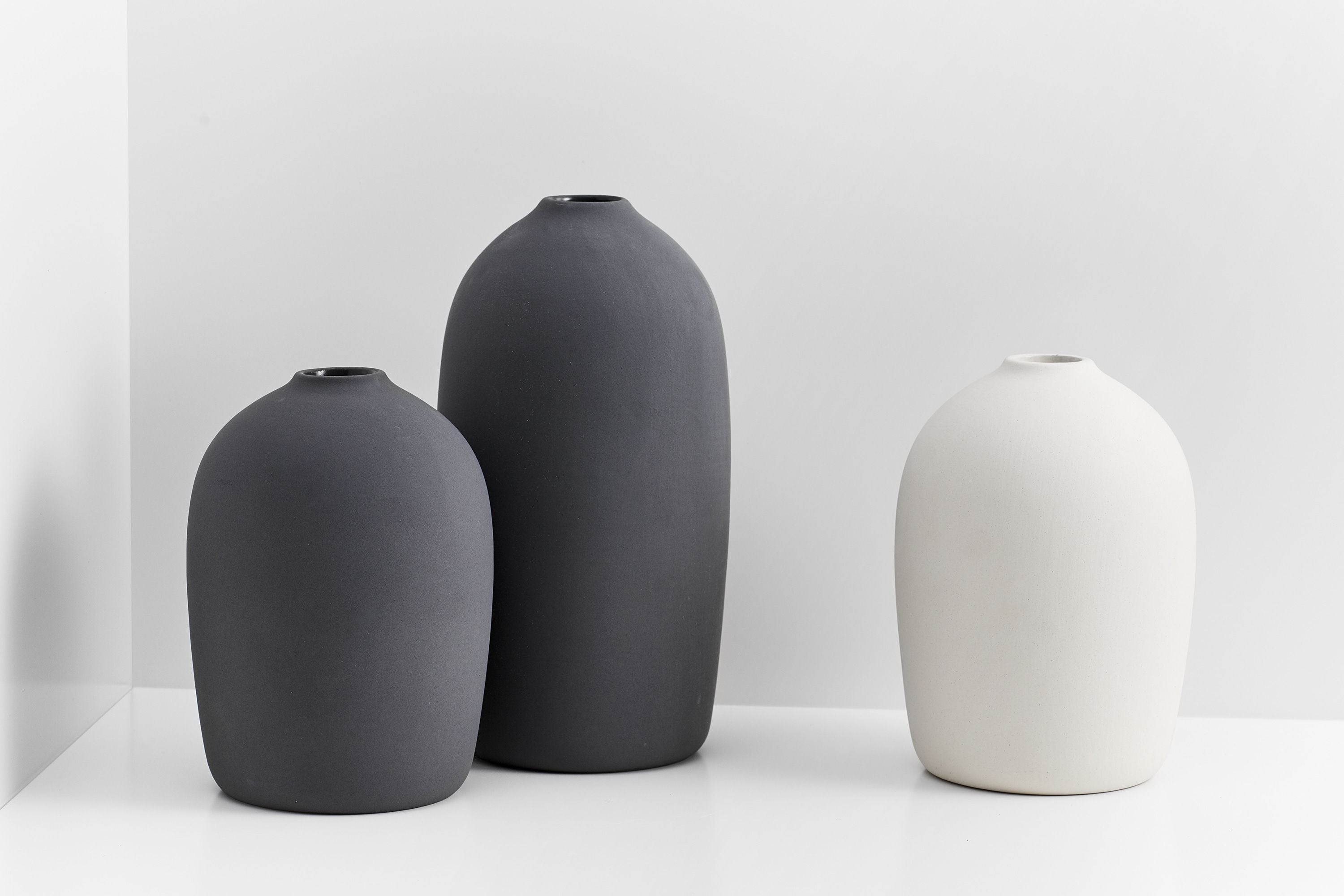 [product_category]-Malling Living Raw Vase 14,5 Cm, White-Malling Living-0711583508493-800100-MAL-3