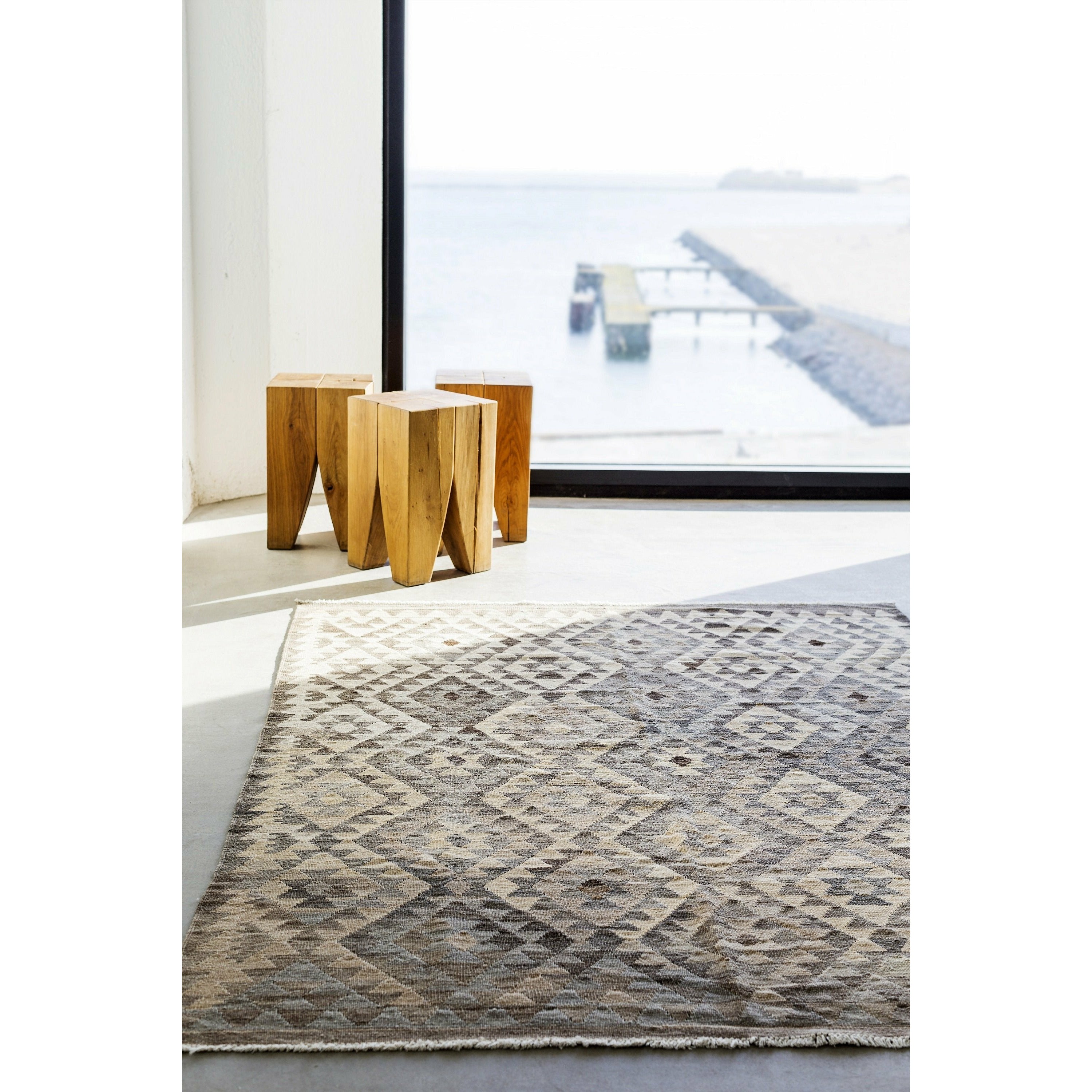 [product_category]-Massimo Kelim Rug Natural Grey, 150x200 Cm-Massimo-5710080016383-1001638-MAS-1