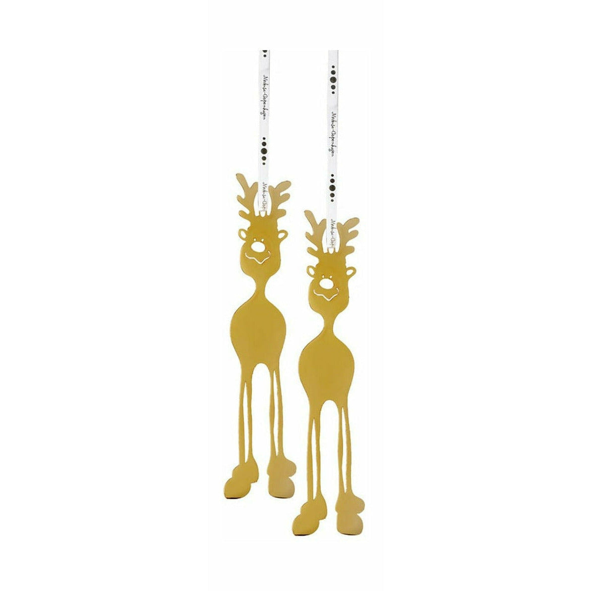 [product_category]-Medusa Copenhagen Mrs. Golden Rudolf Deco Hanger, 2 Pcs.-Medusa Copenhagen-5722000130833-13083-MED-1