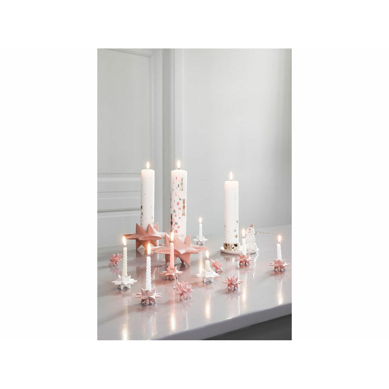 [product_category]-Medusa Copenhagen Shooting Star Calendar Candlestick, Pink-Medusa Copenhagen-5722000157168-15716-MED-6