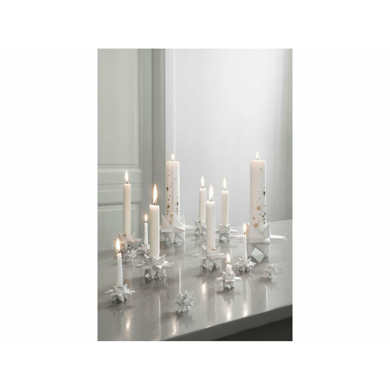 [product_category]-Medusa Copenhagen Shooting Star Candlestick, White-Medusa Copenhagen-5722000157199-15719-MED-3