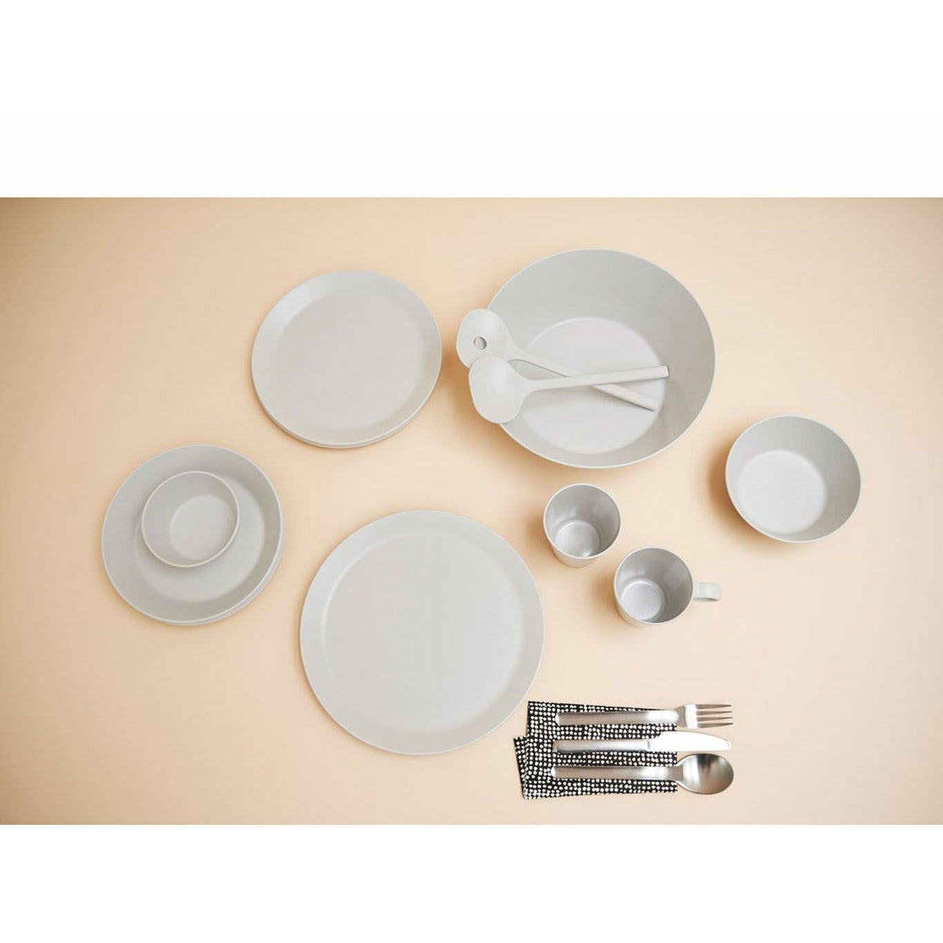 [product_category]-Mepal Bloom Dinner Plate ø 28 Cm, Pebble White-Mepal-8711269976648-238915-MEP-2