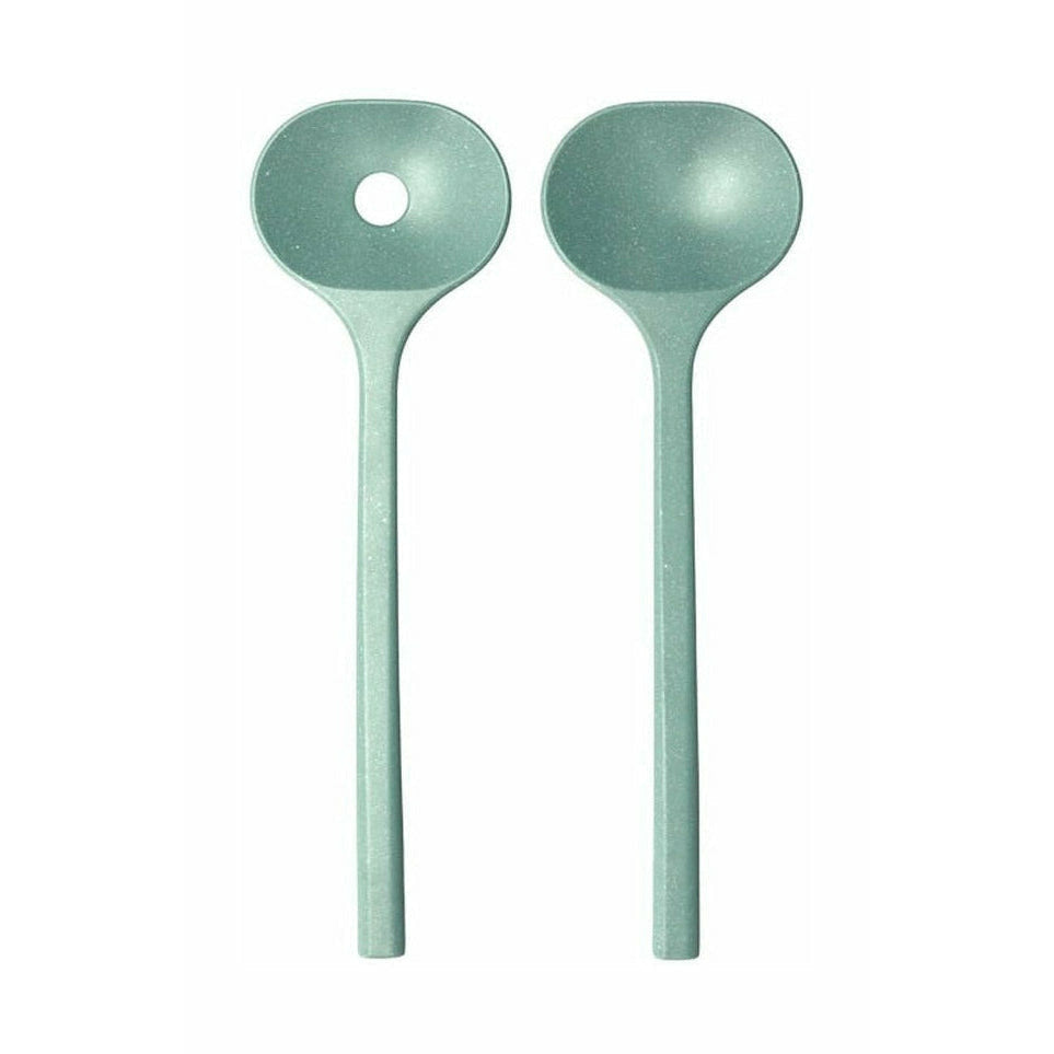 [product_category]-Mepal Bloom Salad Servers 2 Piece, Pebble Green-Mepal-8711269976914-238958-MEP-1