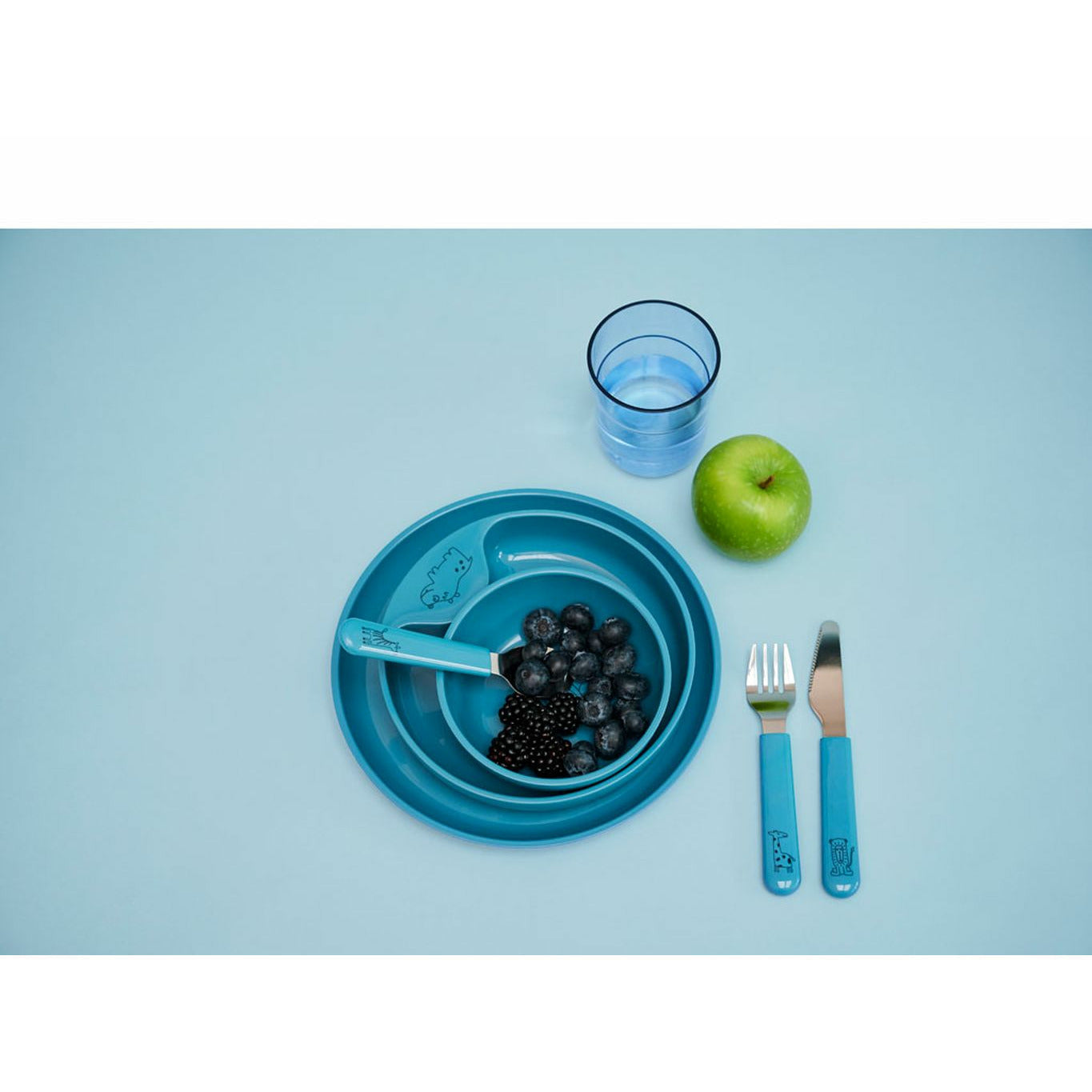 [product_category]-Mepal Children's Drinking Glass 0.25 L, Dark Blue-Mepal-8711269993379-13787-MEP-3
