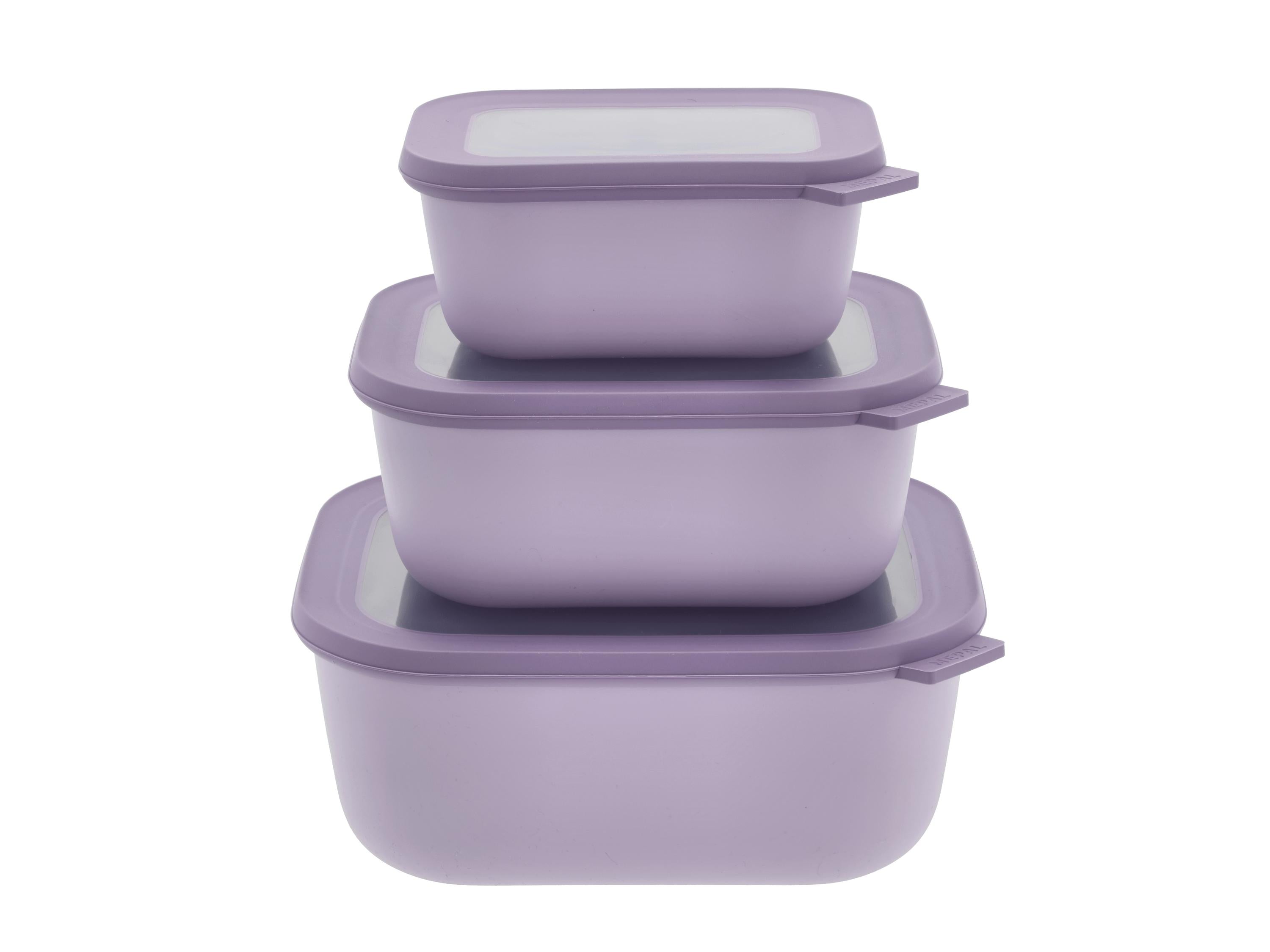 [product_category]-Mepal Cirqula High Multi Bowl Rectangular Set Of 3, Nordic Lilac-Mepal-8720294018513-28843-MEP-1