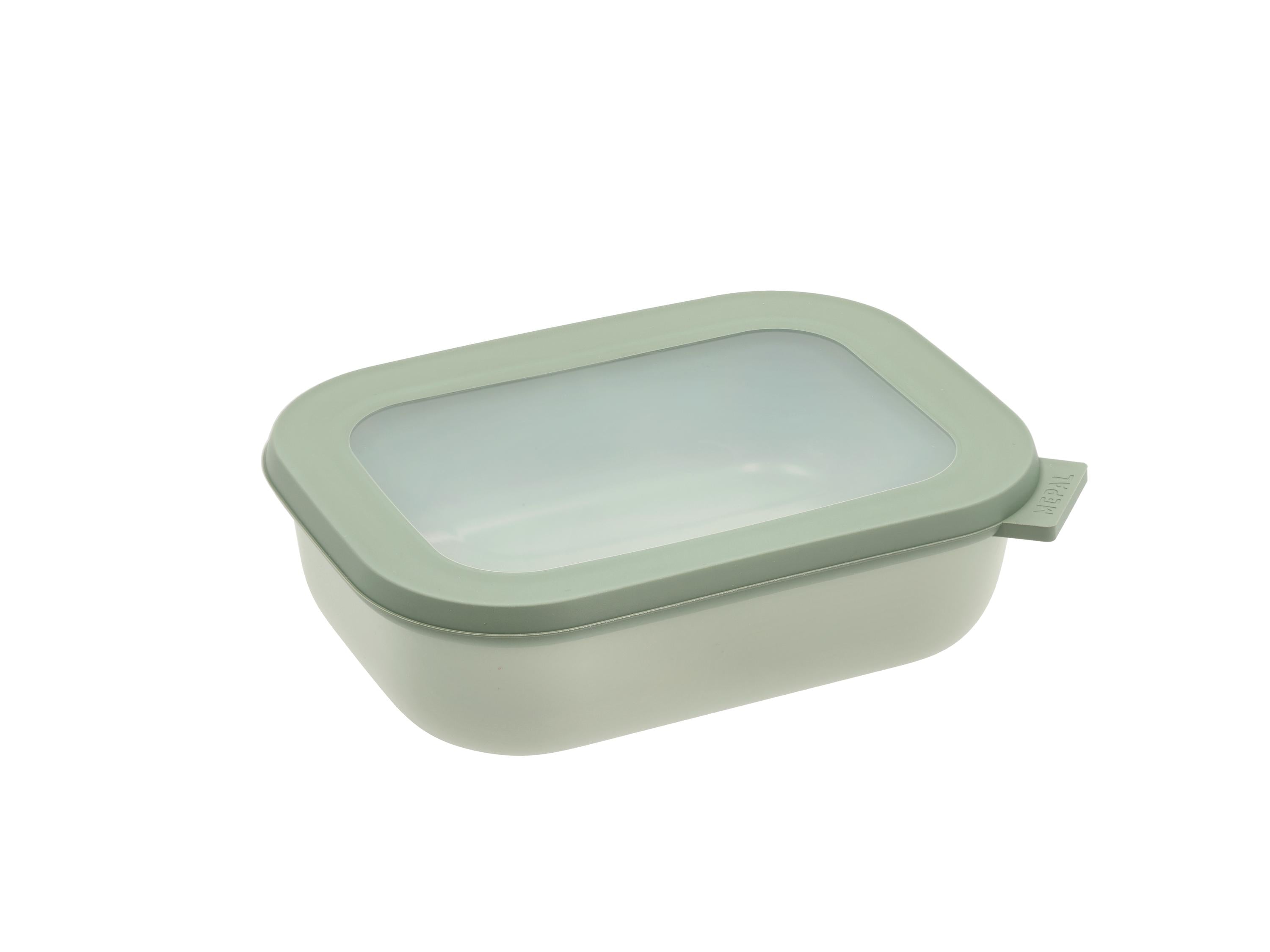 [product_category]-Mepal Cirqula Multi Bowl Rectangular 1 L, Nordic Sage-Mepal-8720294018735-28835-MEP-1