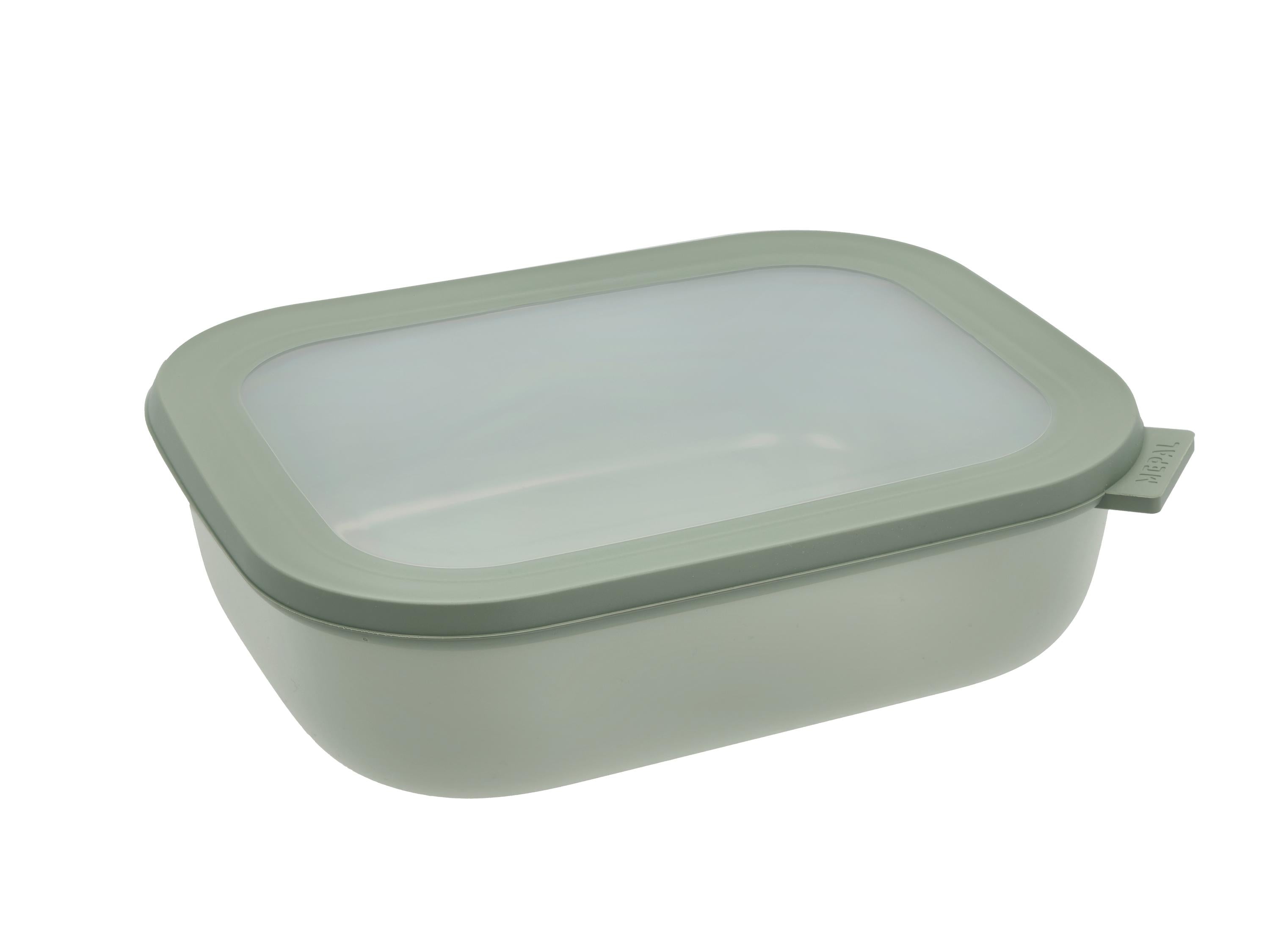 [product_category]-Mepal Cirqula Multi Bowl Rectangular 2 L, Nordic Sage-Mepal-8720294018759-28838-MEP-1