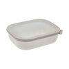 Mepal Cirqula Multi Bowl Rectangular 2 L, Nordic White