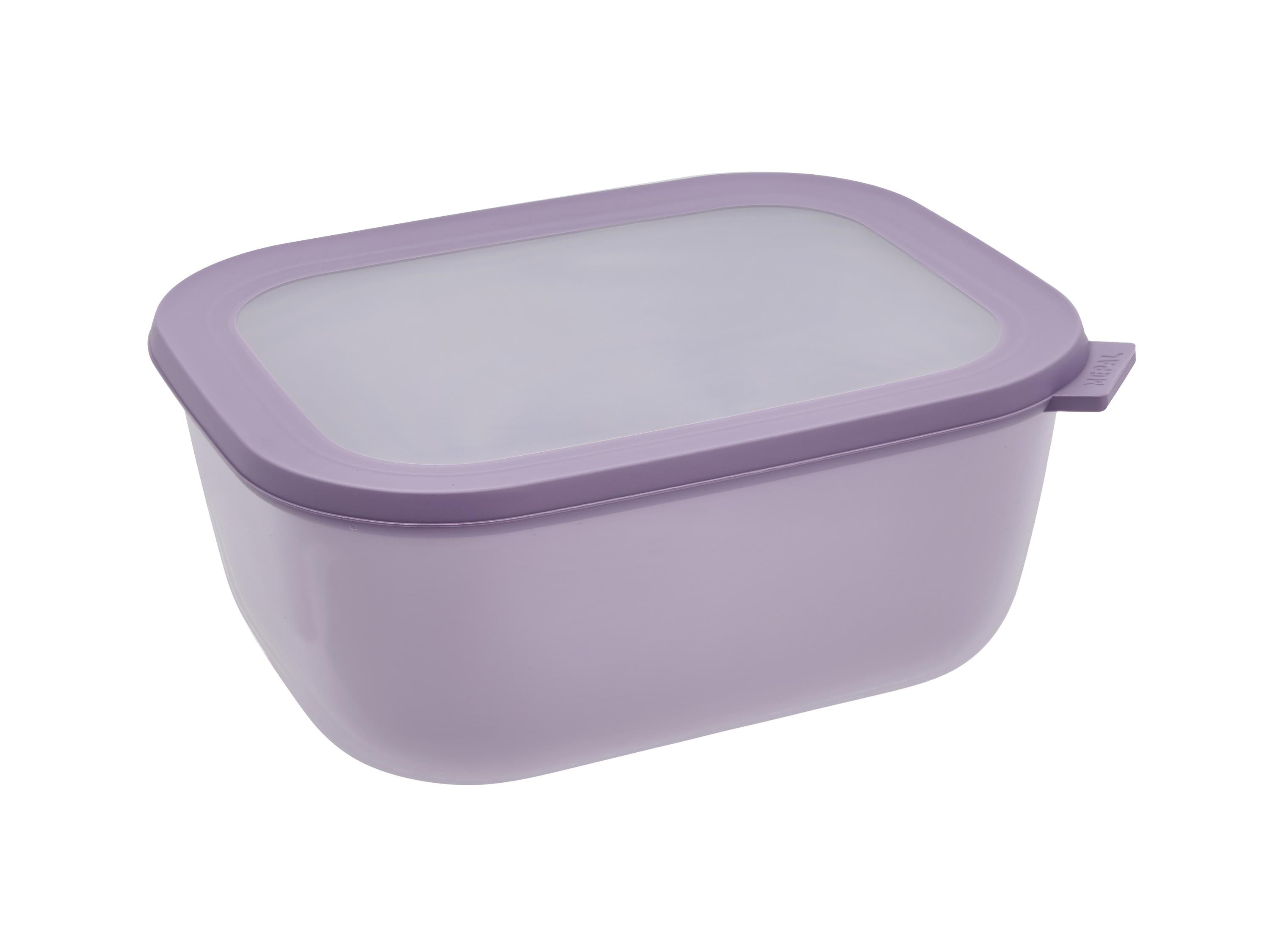 [product_category]-Mepal Cirqula Multi Bowl Rectangular 3 L, Nordic Lilac-Mepal-8720294018490-28777-MEP-1