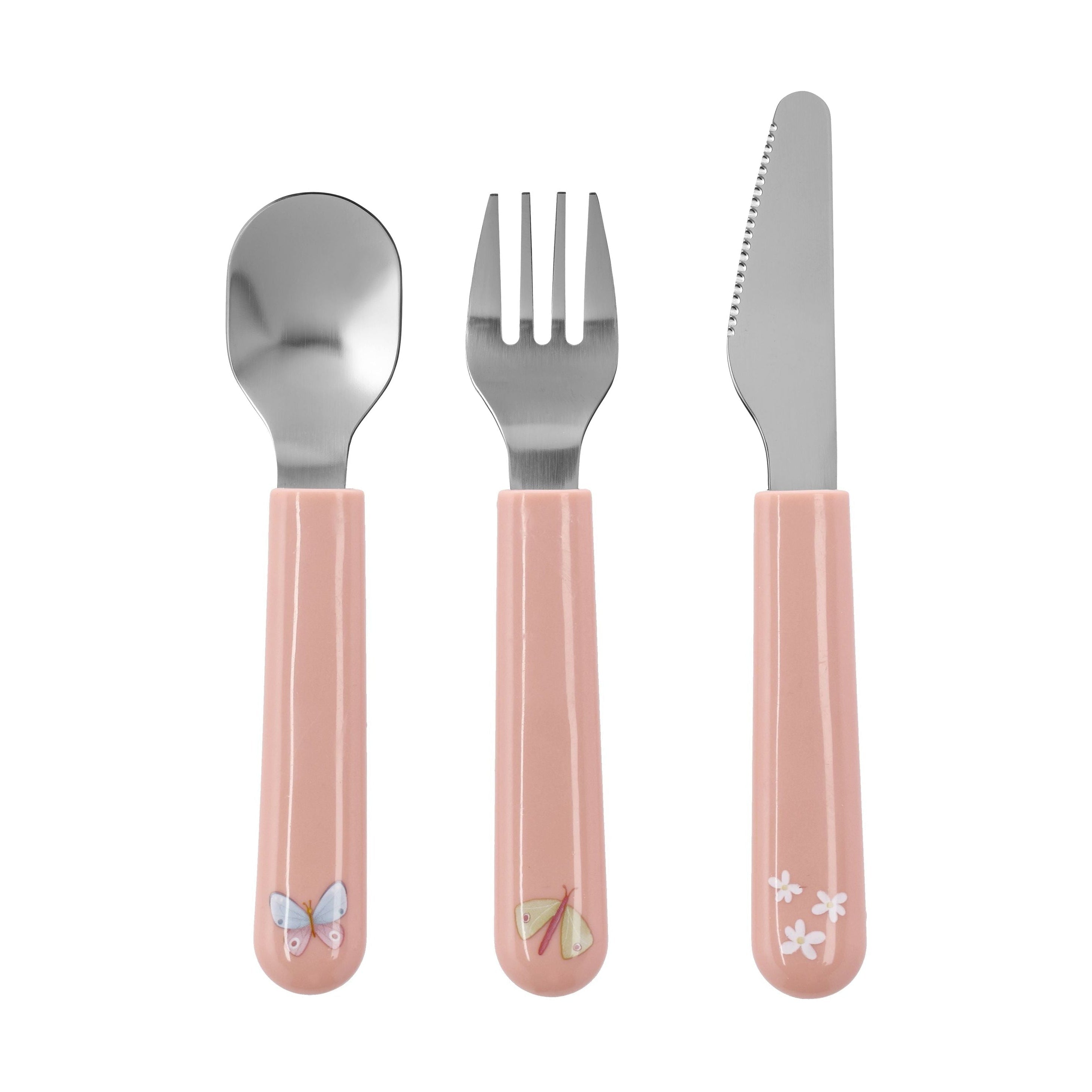 [product_category]-Mepal Mio Children's Cutlery Set 3 Pcs, Flowers & Butterflies-Mepal-8720294011286-26616-MEP-2