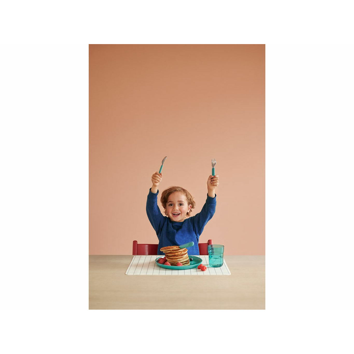 [product_category]-Mepal Mio Children's Cutlery Set 3 Pcs, Turquoise-Mepal-8711269993454-13707-MEP-5