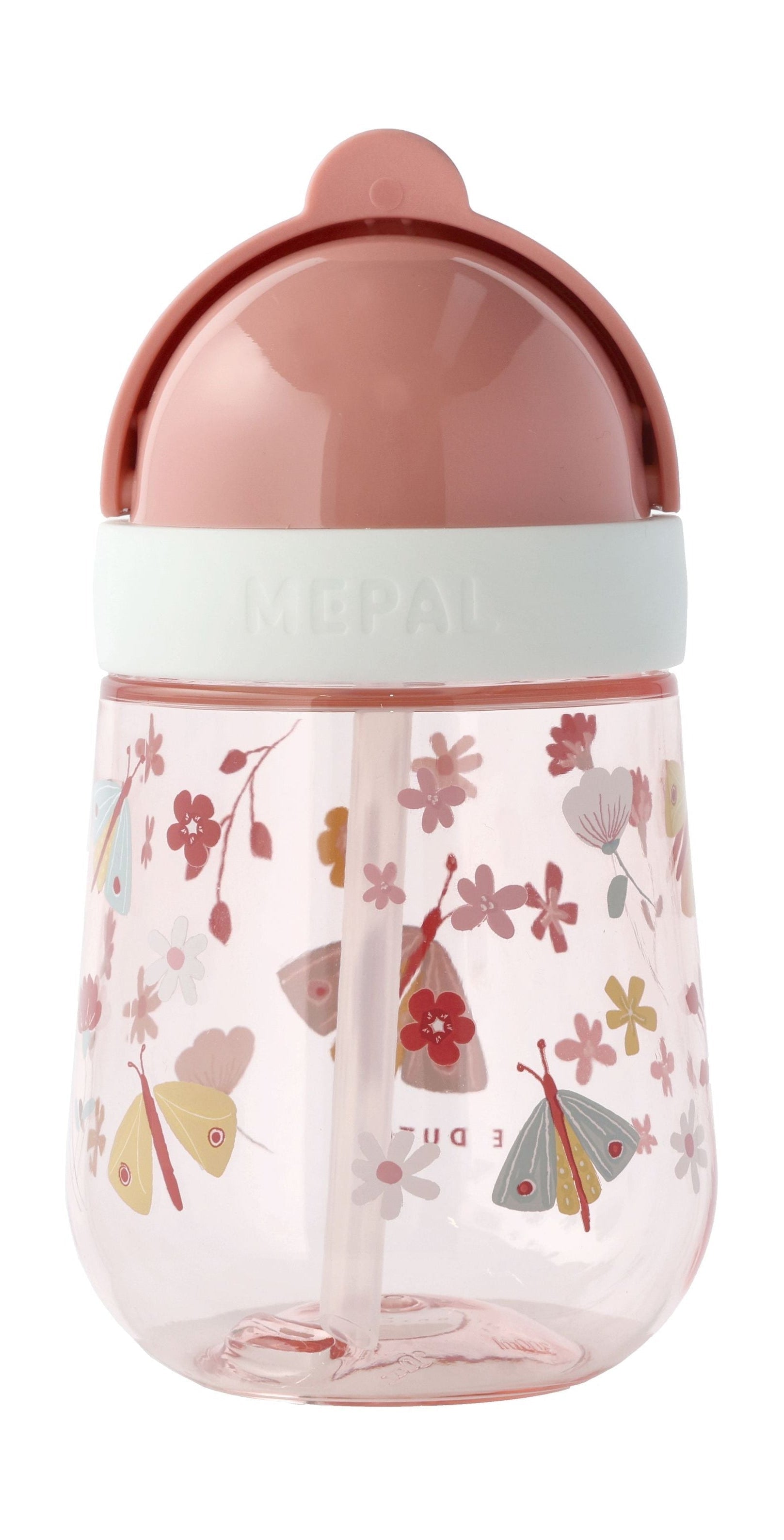[product_category]-Mepal Mio Straw Cup 300 Ml, Flowers & Butterflies-Mepal-8720294011255-26702-MEP-1