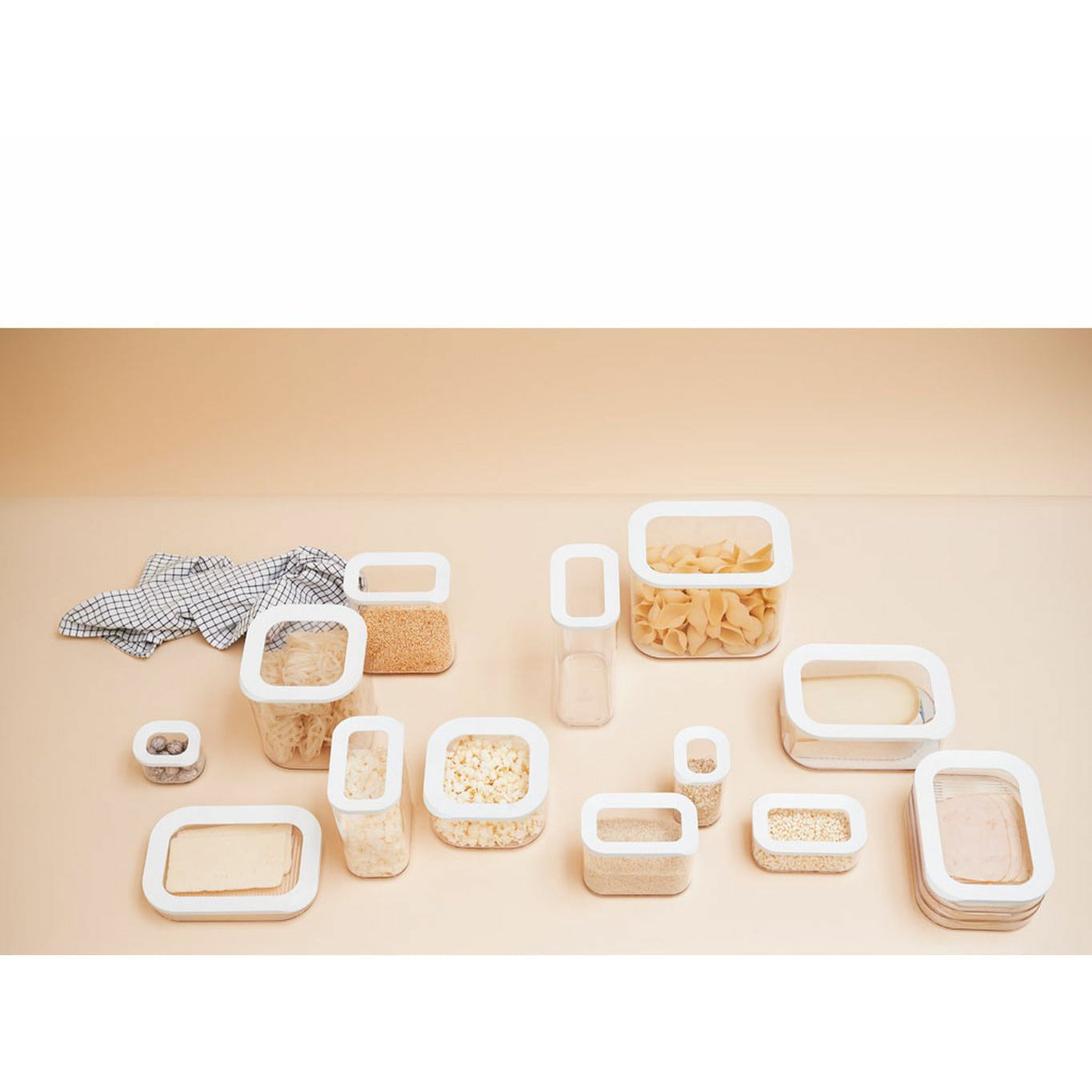 [product_category]-Mepal Modula Storage Box 5 Pcs., White-Mepal-8711269869551-234026-MEP-2