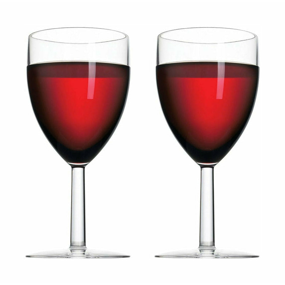 [product_category]-Mepal Plastic Wine Glass Set Of 2 0.3 L, Clear-Mepal-8711269866239-237903-MEP-1