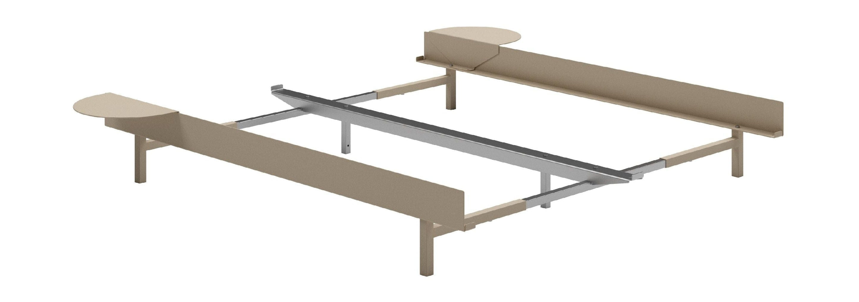 [product_category]-Moebe Bed With 2 Bedside Tables 90 180 Cm, Sand-Moebe-5713520009907-BD90-1802XSTSA-MOE-1
