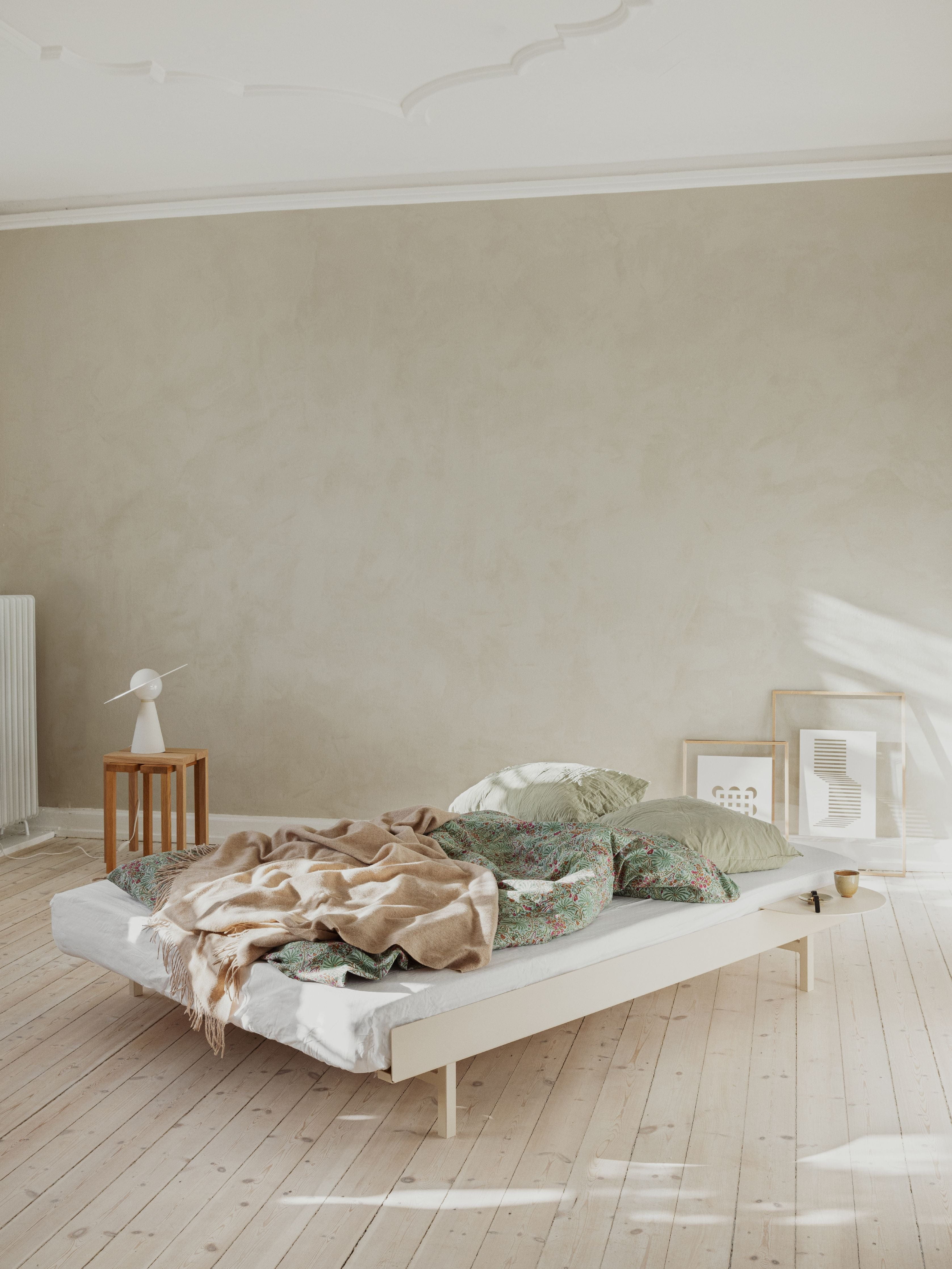 [product_category]-Moebe Bed With 2 Bedside Tables 90 180 Cm, Sand-Moebe-5713520009907-BD90-1802XSTSA-MOE-4