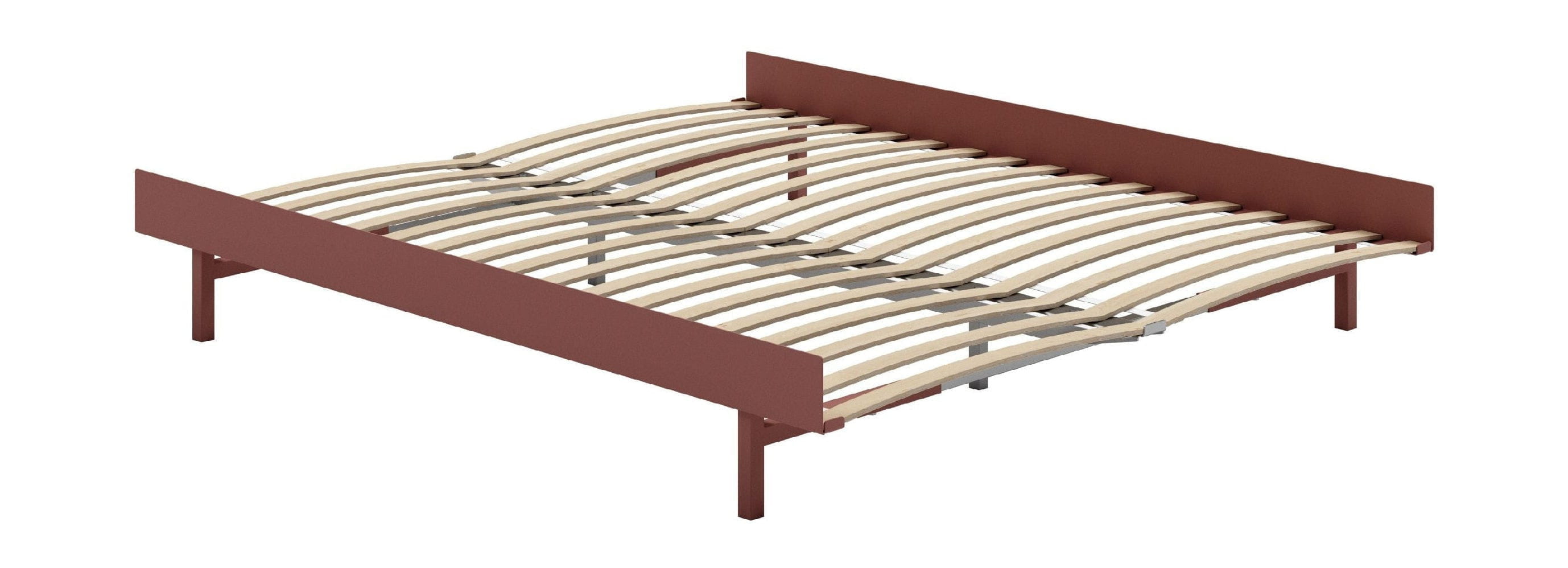 [product_category]-Moebe Bed With Bed Slats 160 Cm, Dusty Rose-Moebe-5713520009518-BD160SLDR-MOE-1