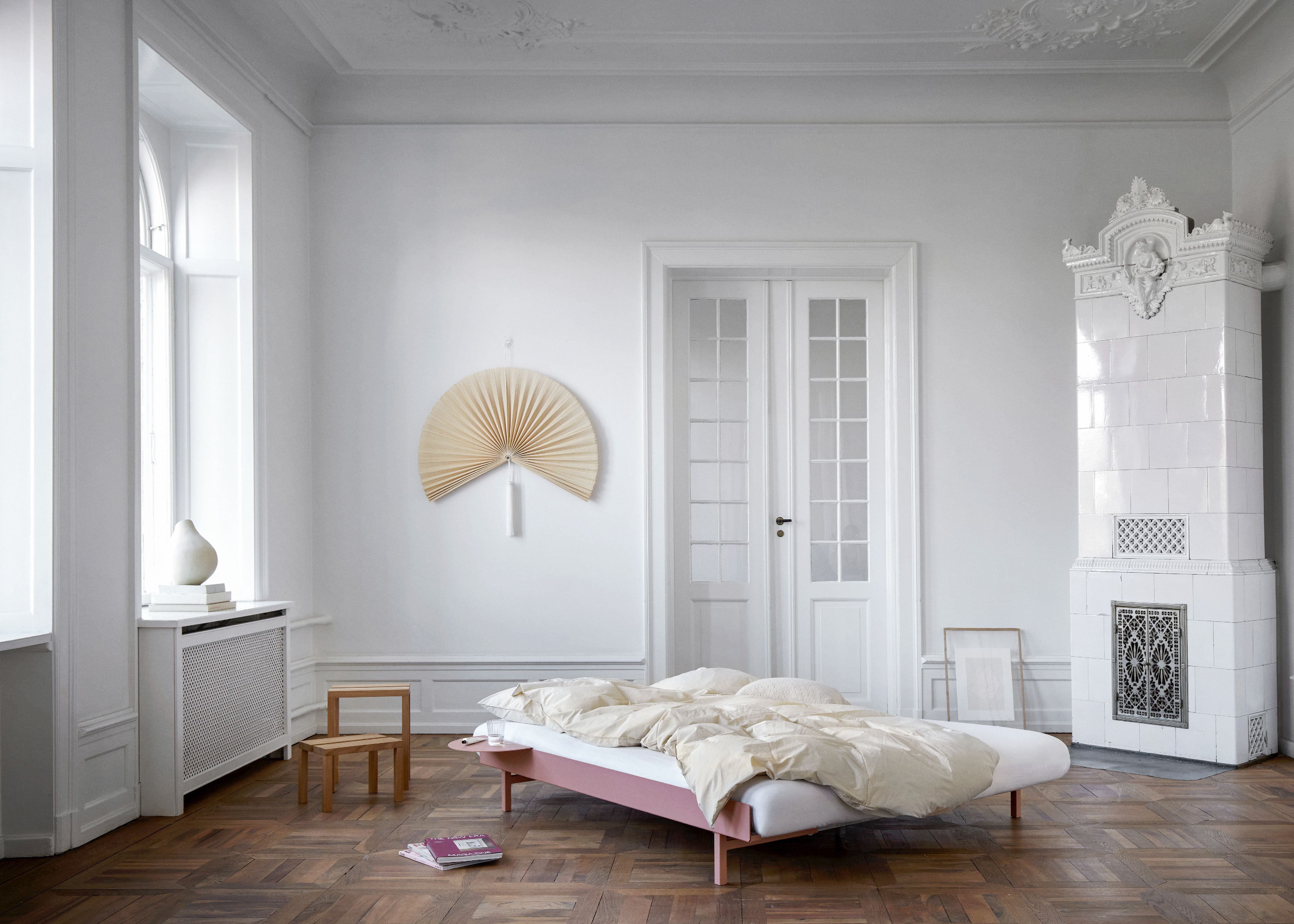 [product_category]-Moebe Bed With Bed Slats 160 Cm, Dusty Rose-Moebe-5713520009518-BD160SLDR-MOE-2