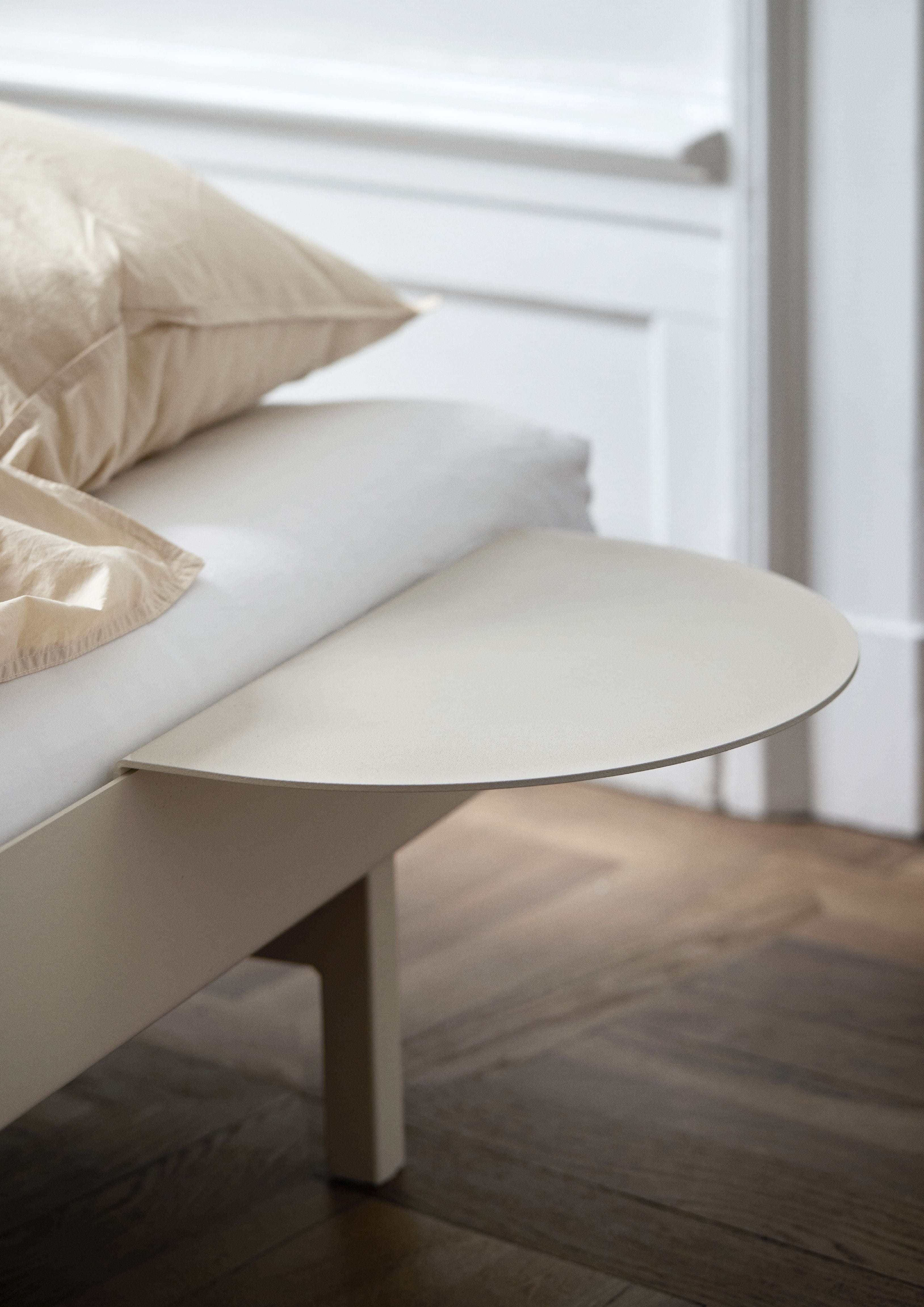 [product_category]-Moebe Bed With Slats And 2 Bedside Tables 140 Cm, Sand-Moebe-5713520009884-BD140SL2XSTSA-MOE-2