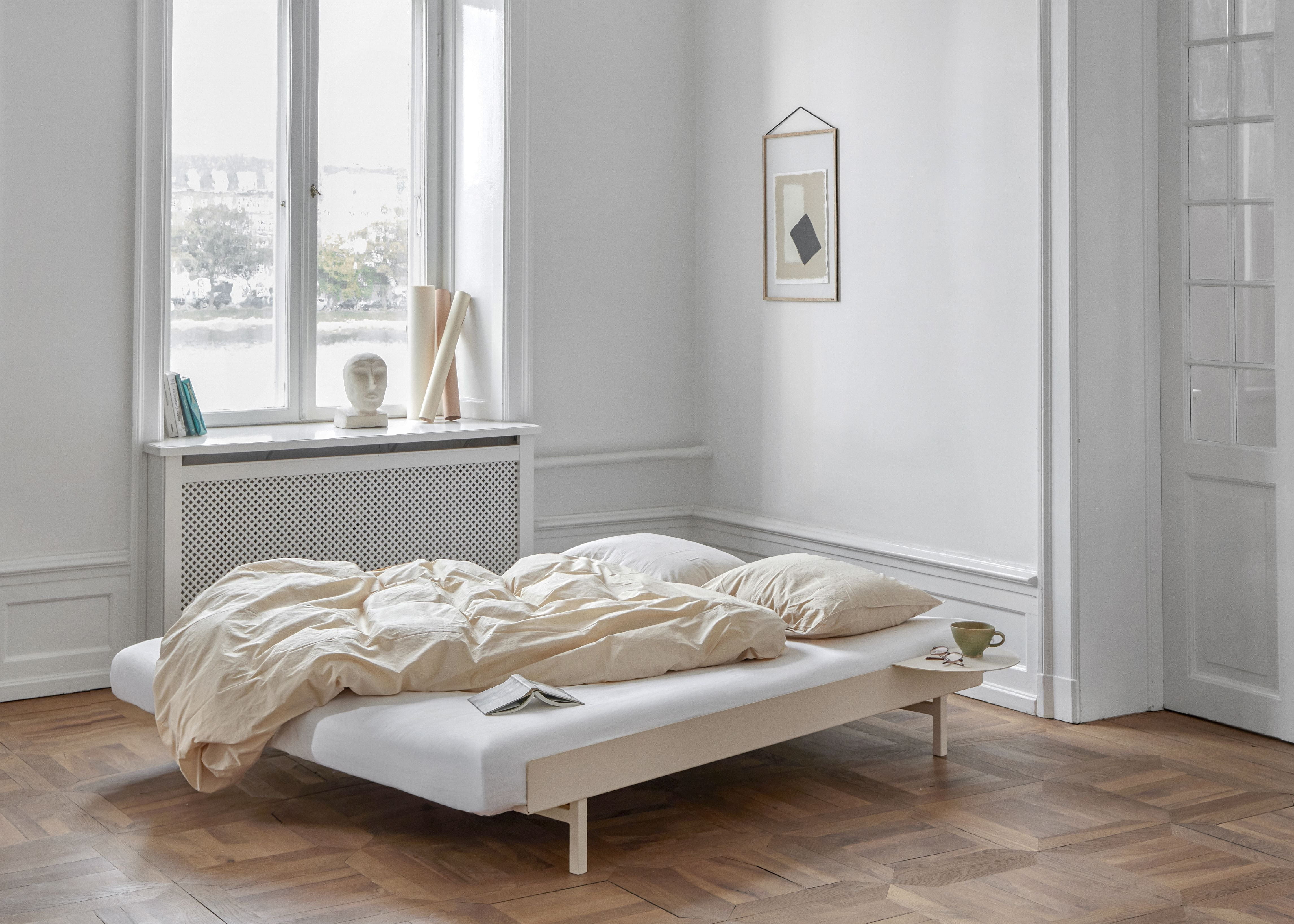 [product_category]-Moebe Bed With Slats And 2 Bedside Tables 140 Cm, Sand-Moebe-5713520009884-BD140SL2XSTSA-MOE-9