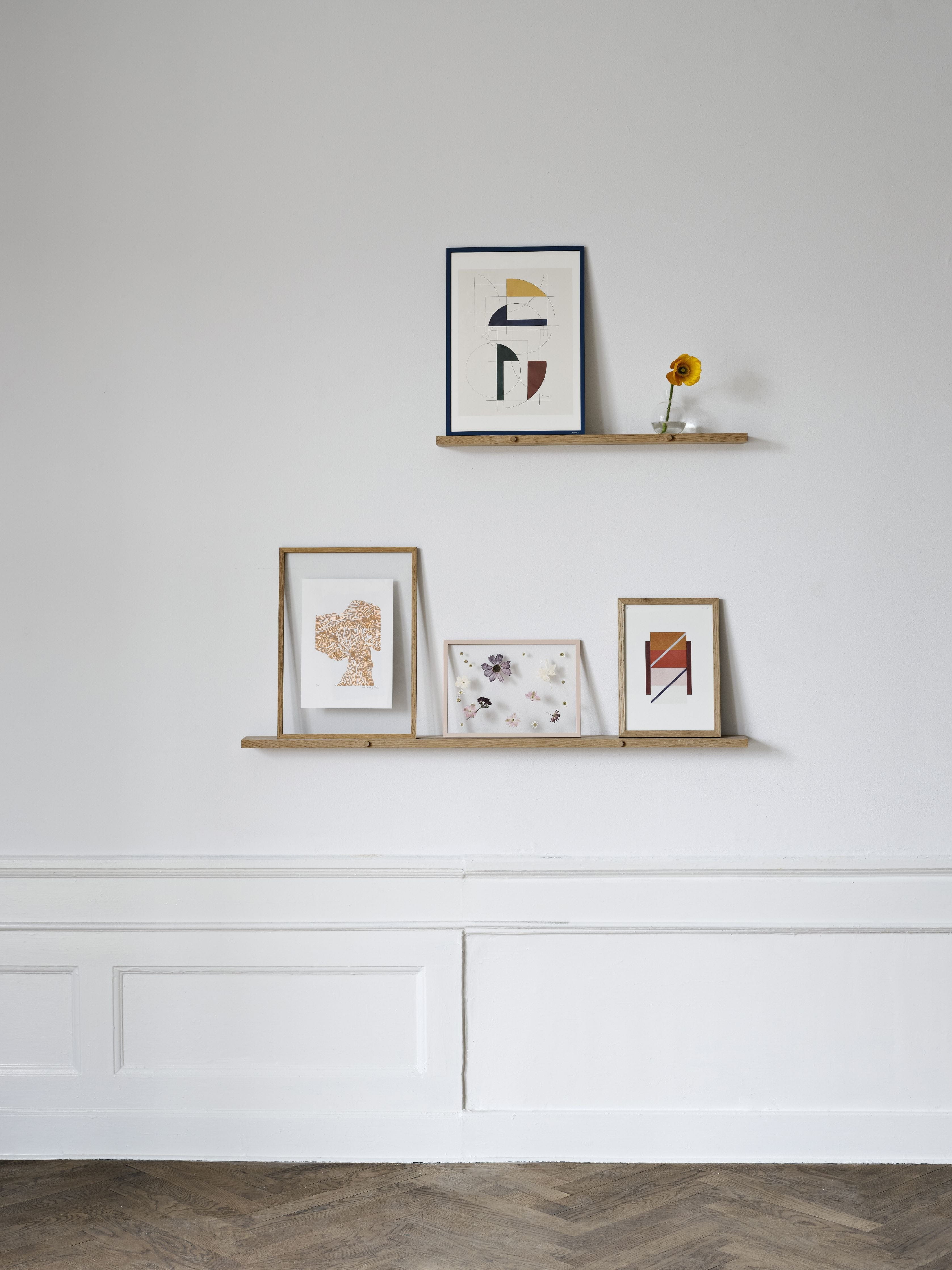[product_category]-Moebe Gallery Shelf Picture Strip 70 Cm, Oak-Moebe-5713520004940-GS70O-MOE-3