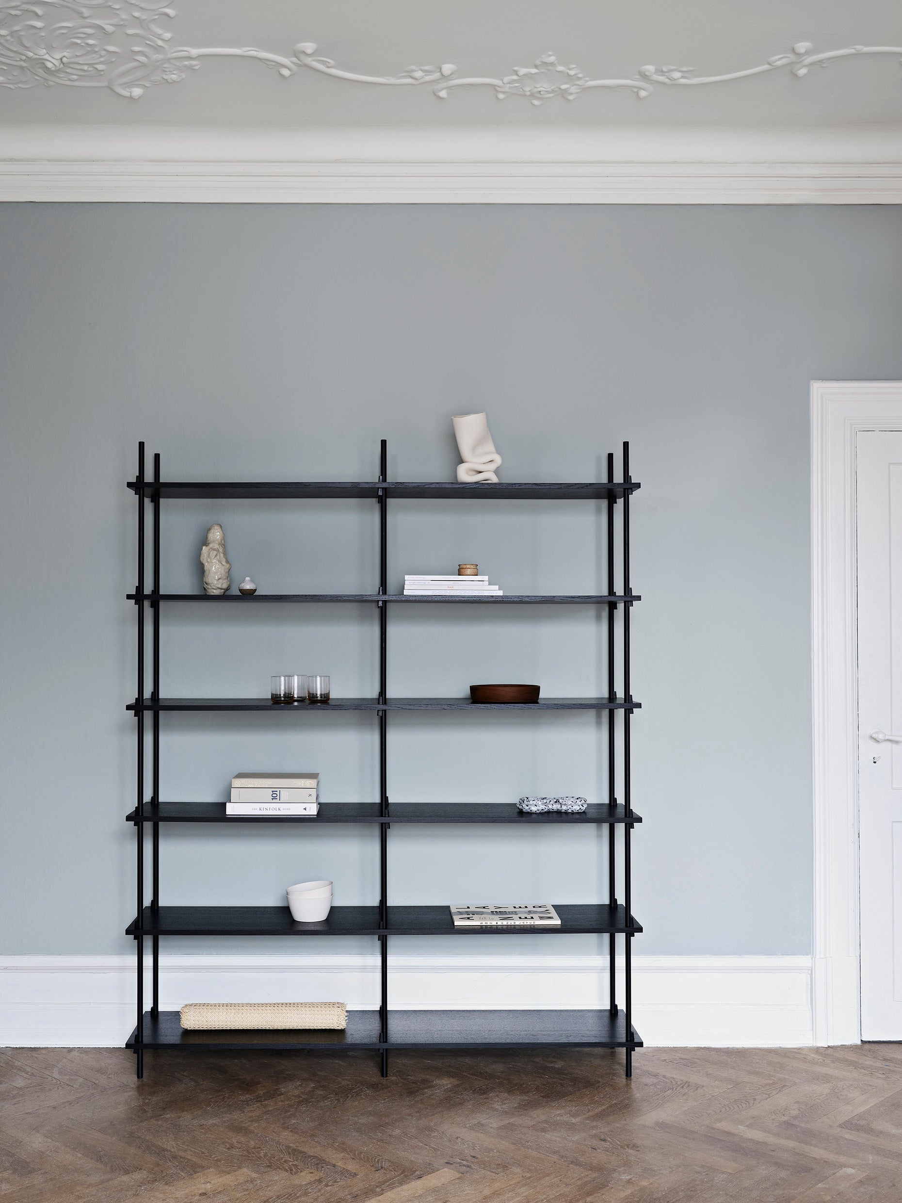 [product_category]-Moebe Shelving System S.115.1.A, Black/Black-Moebe-5713520006166-S.115.1.A.BL.BL-MOE-6