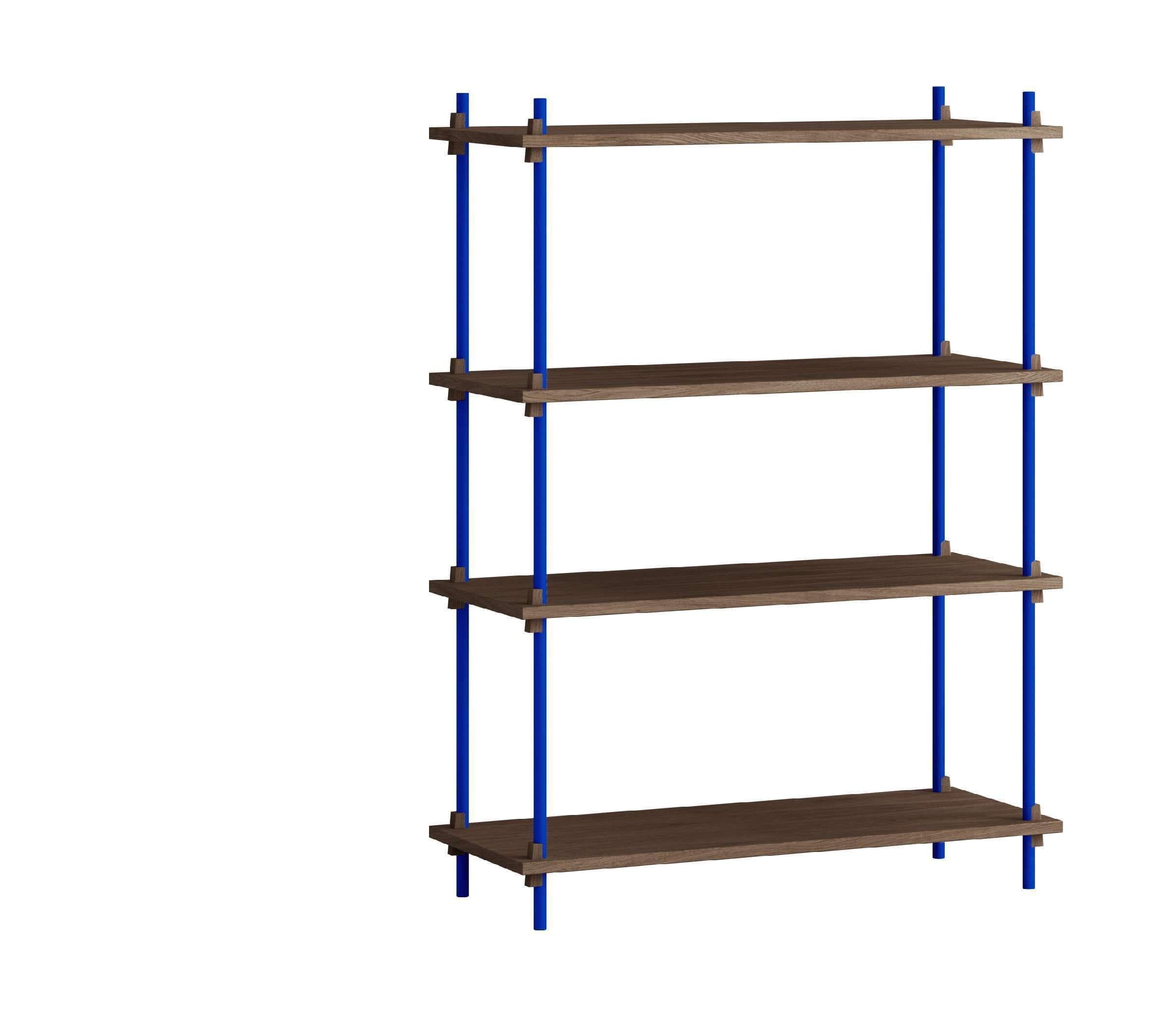 [product_category]-Moebe Shelving System S.115.1.A, Smoked Oak/Deep Blue-Moebe-5713520014888-S.115.1.A.SO.DB-MOE-1