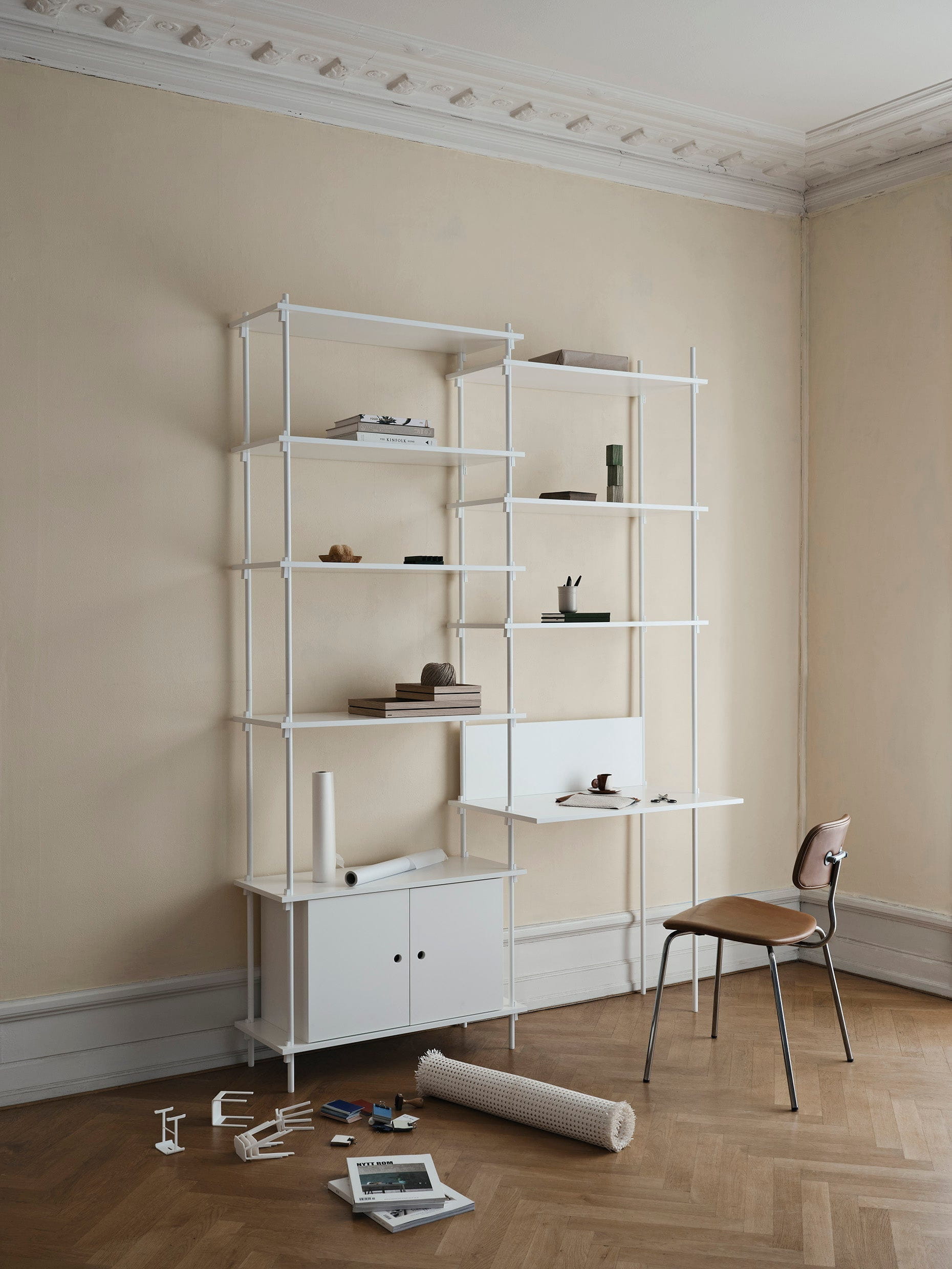 [product_category]-Moebe Shelving System S.115.2.A, White/White-Moebe-5713520007163-S.115.2.A.WH.WH-MOE-3