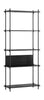 Moebe Shelving System S.200.1.A, Black/Black