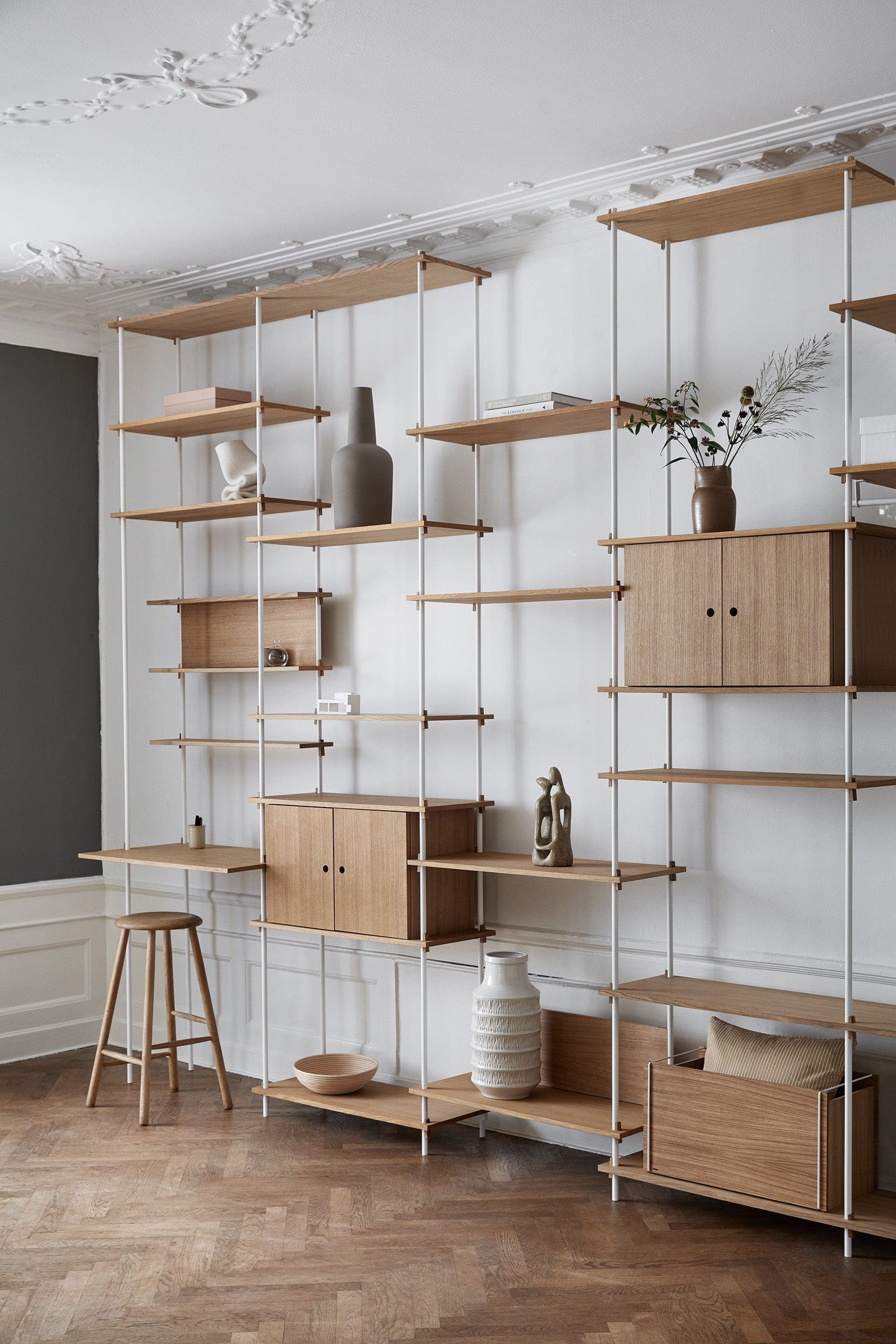 [product_category]-Moebe Shelving System S.200.1.A, Oak/White-Moebe-5713520007743-S.200.1.A.OA.WH-MOE-31