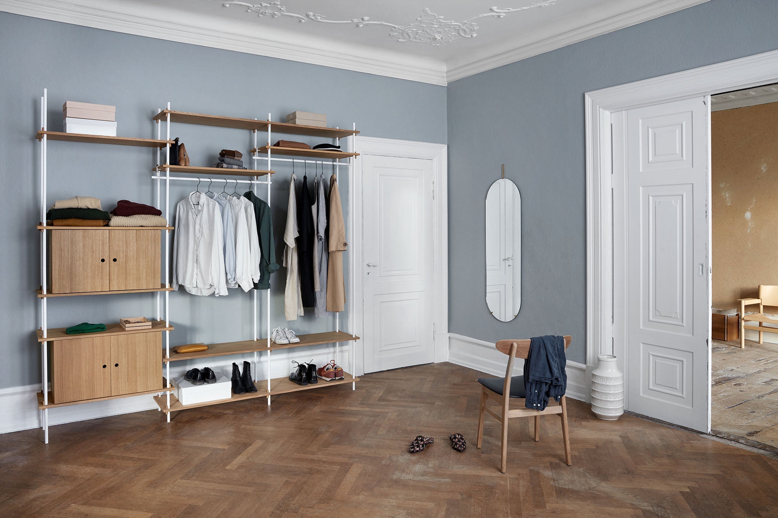 [product_category]-Moebe Shelving System S.200.1.A, Oak/White-Moebe-5713520007743-S.200.1.A.OA.WH-MOE-52