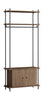Moebe Shelving System S.200.1.G, Smoked Oak/Black
