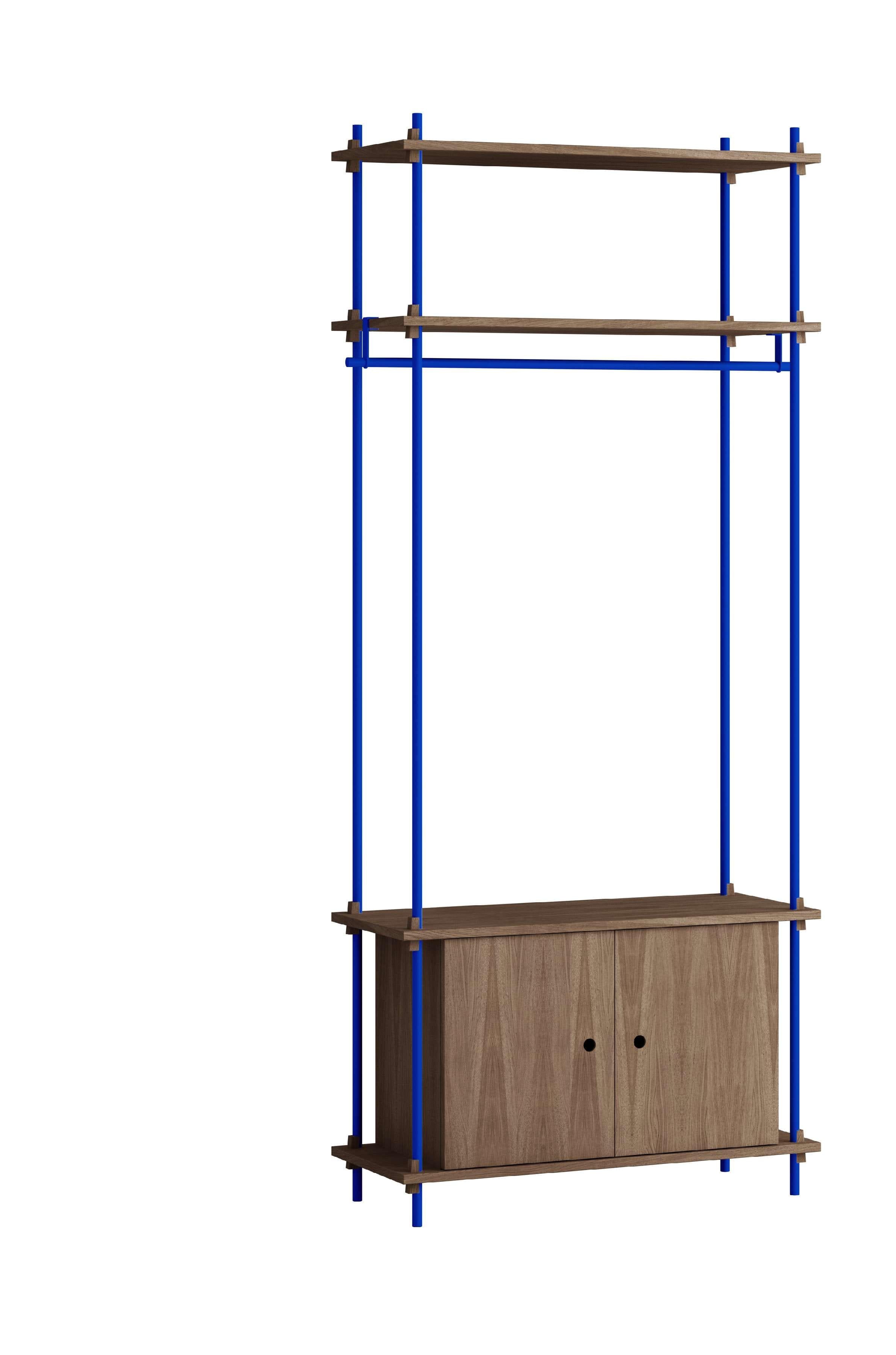 [product_category]-Moebe Shelving System S.200.1.G, Smoked Oak/Deep Blue-Moebe-5713520014963-S.200.1.G.SO.DB-MOE-7
