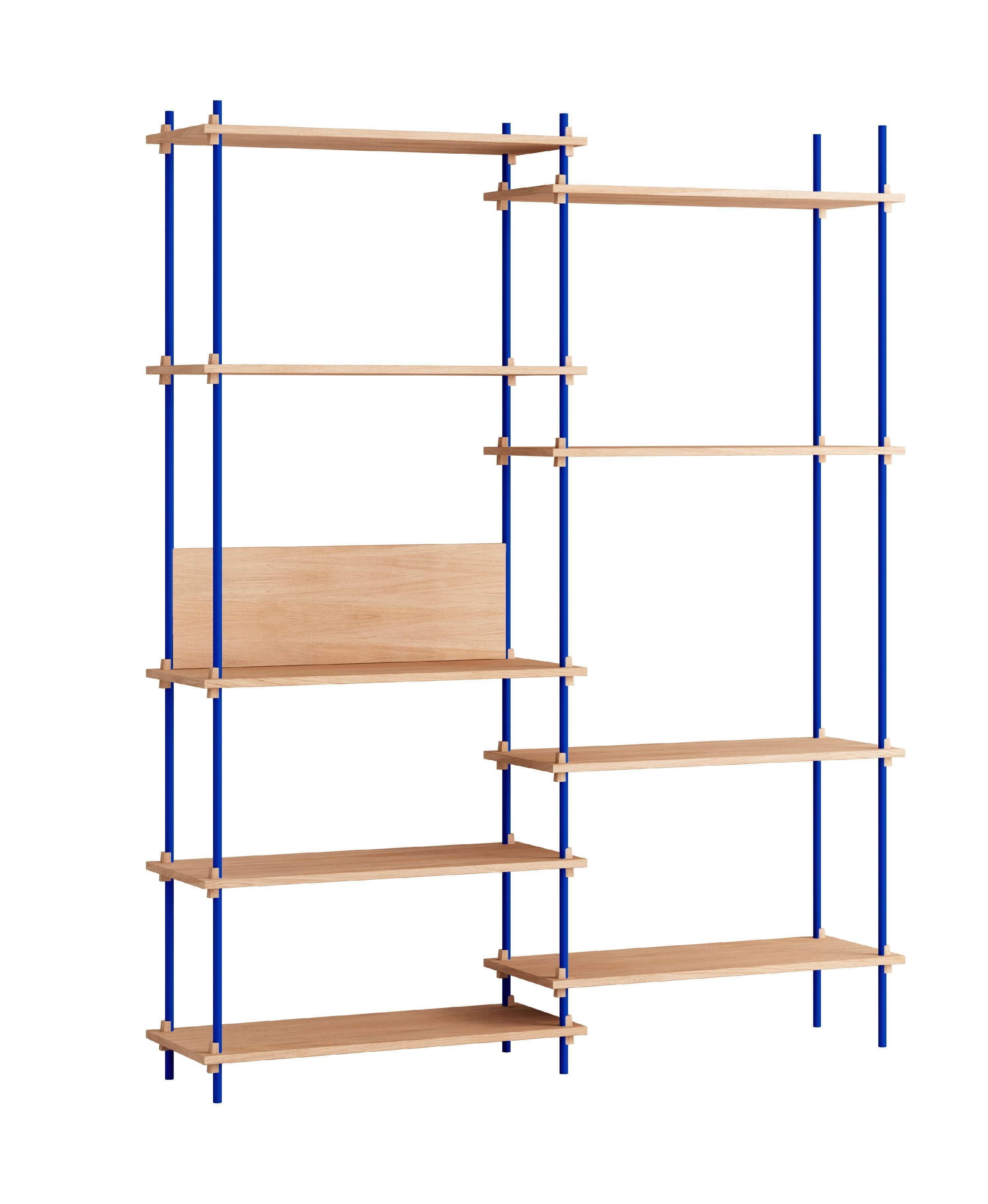 [product_category]-Moebe Shelving System S.200.2.A, Oak/Deep Blue-Moebe-5713520014369-S.200.2.A.OA.DB-MOE-1