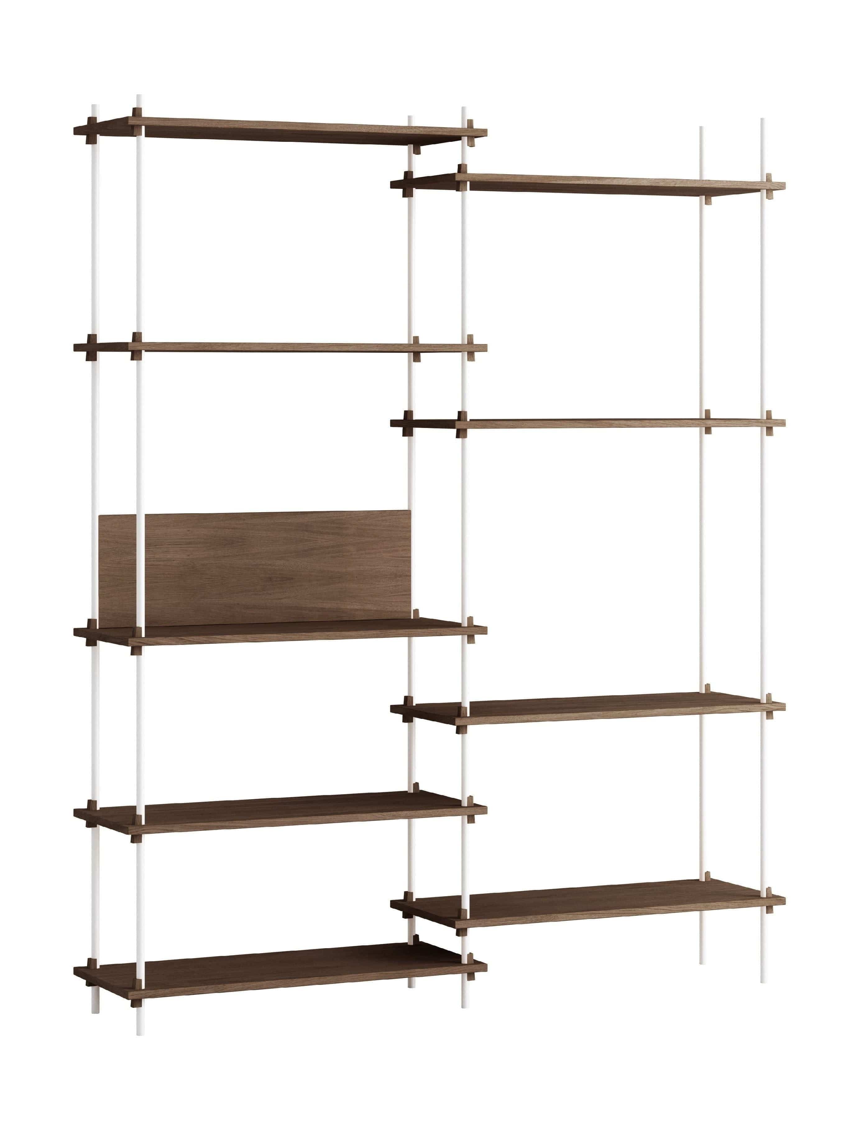 [product_category]-Moebe Shelving System S.200.2.A, Smoked Oak/White-Moebe-5713520010163-S.200.2.A.SO.WH-MOE-1