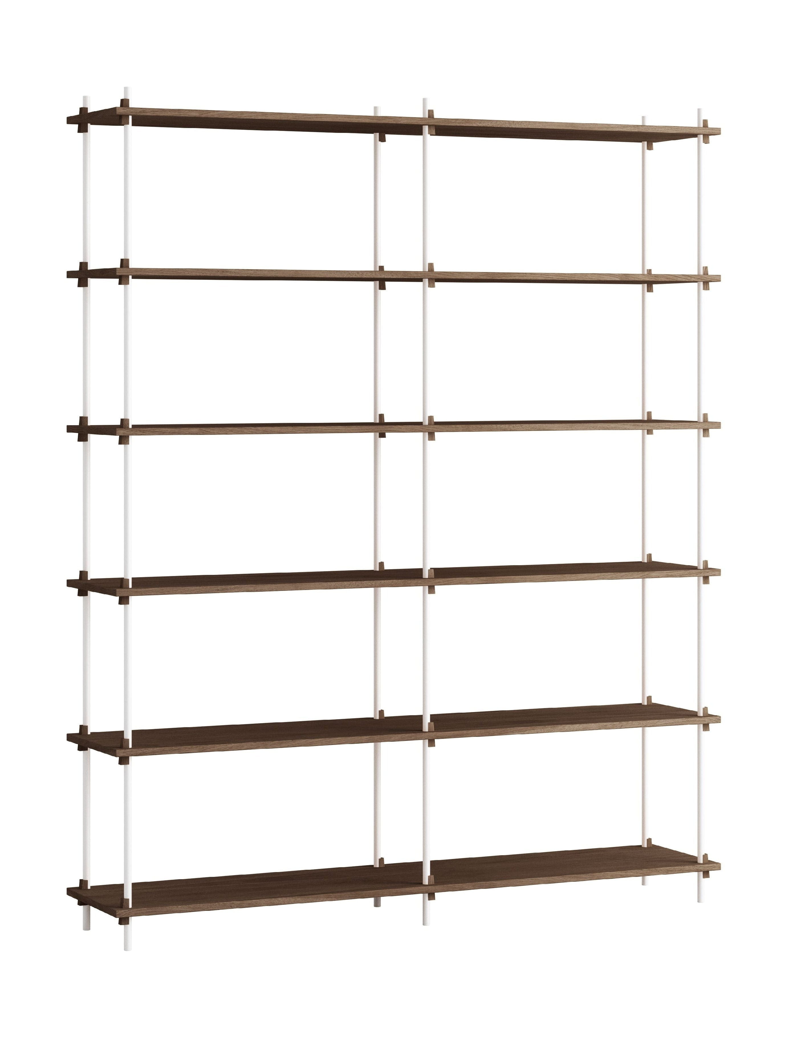 [product_category]-Moebe Shelving System S.200.2.B, Smoked Oak/White-Moebe-5713520010170-S.200.2.B.SO.WH-MOE-3