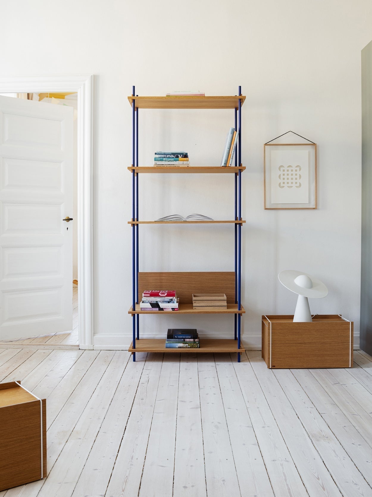 [product_category]-Moebe Shelving System S.200.2.C, Oak/Deep Blue-Moebe-5713520014383-S.200.2.C.OA.DB-MOE-11