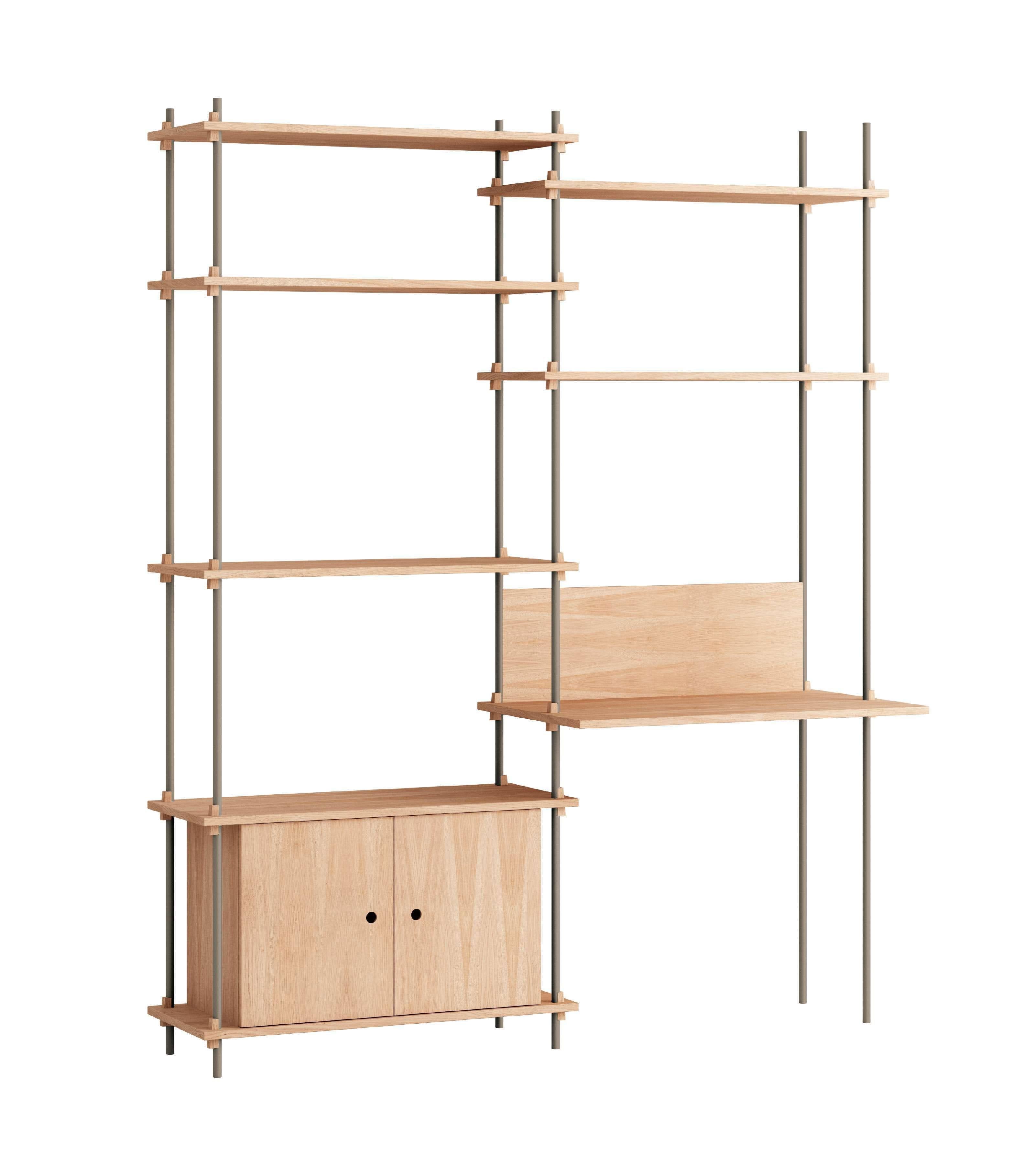 [product_category]-Moebe Shelving System S.200.2.E, Oak/Warm Grey-Moebe-5713520015960-S.200.2.E.OA.WG-MOE-1