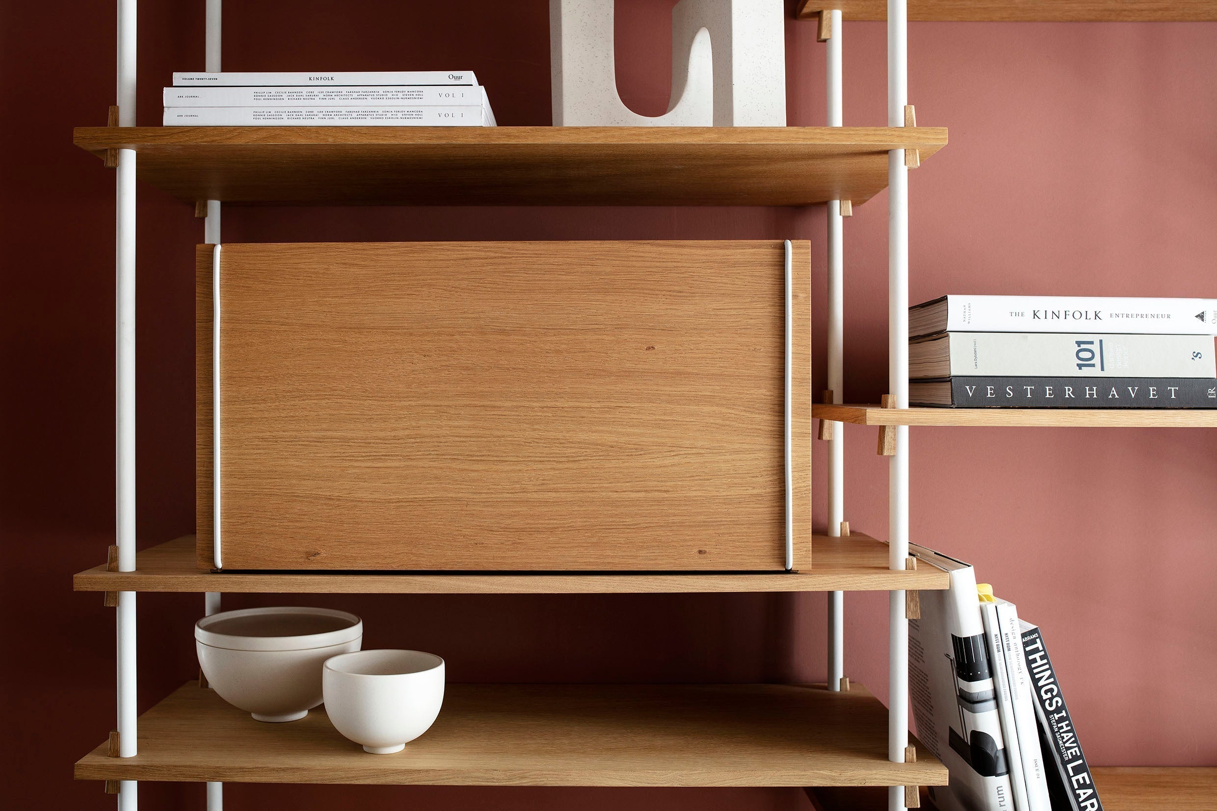 [product_category]-Moebe Shelving System S.200.2.E, Oak/White-Moebe-5713520008023-S.200.2.E.OA.WH-MOE-38