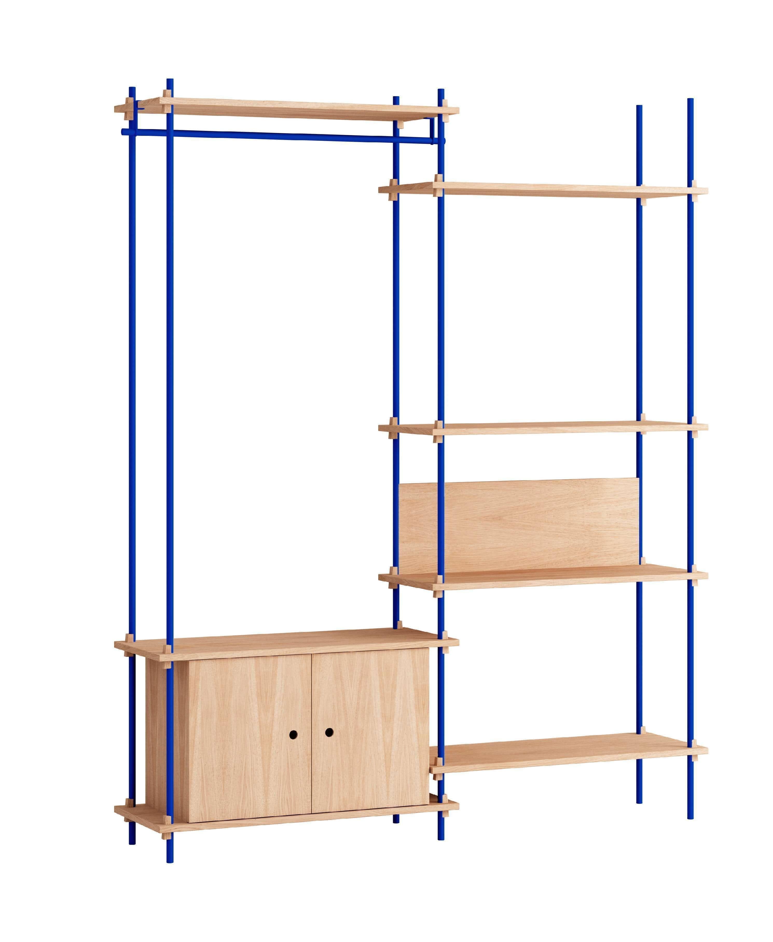 [product_category]-Moebe Shelving System S.200.2.G, Oak/Deep Blue-Moebe-5713520014420-S.200.2.G.OA.DB-MOE-1
